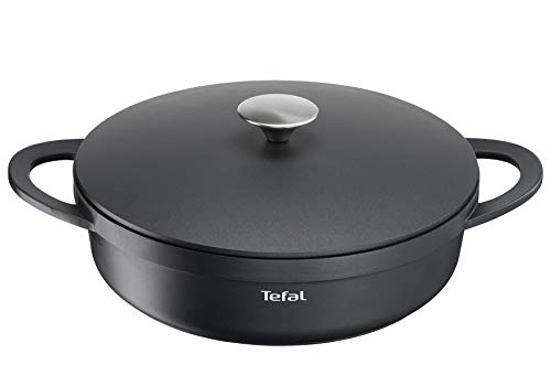 tefal-trattoria-e21872-schmorpfanne-28-cm-mit-hohem-rand-und-gussdeckel-aluguss- image 7