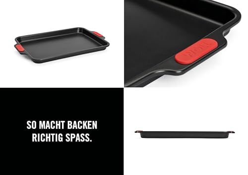 woll-bakeware-backblech-33-x-23-cm-mit-silikongriffen-pfas-freies-diamantverst-r image 8