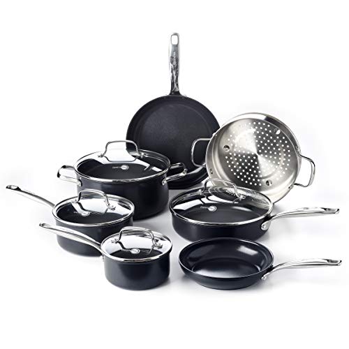 greenpan-prime-midnight-11-teiliges-kochgeschirr-set-harteloxiertes-aluminium-ke image 8