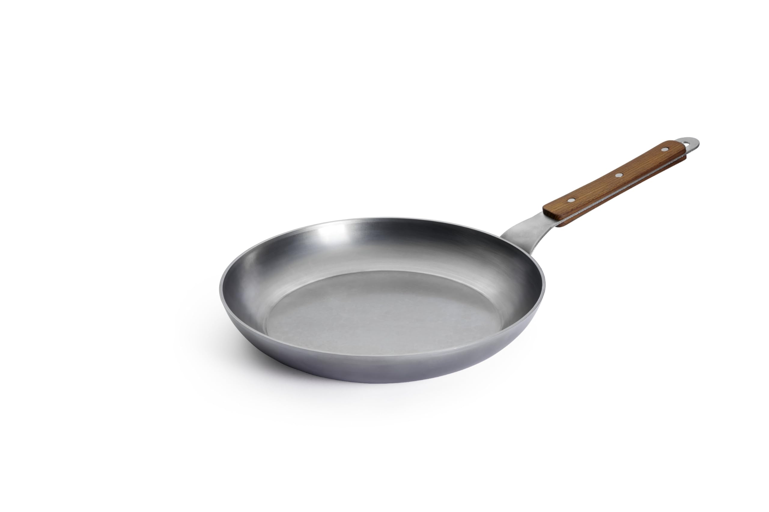 woll-carbon-steel-flachpfanne-20-cm-pfas-freie-karbonstahlpfanne-mit-holzstiel-i image 5