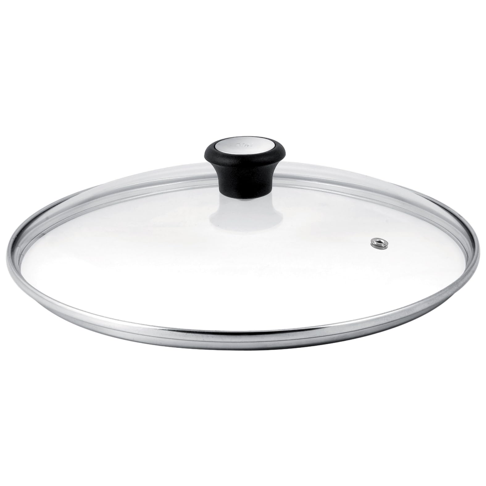 tefal-glasdeckel-28-cm-mit-edelstahlfassung-dampfventil-und-thermokunststoffgrif image 1