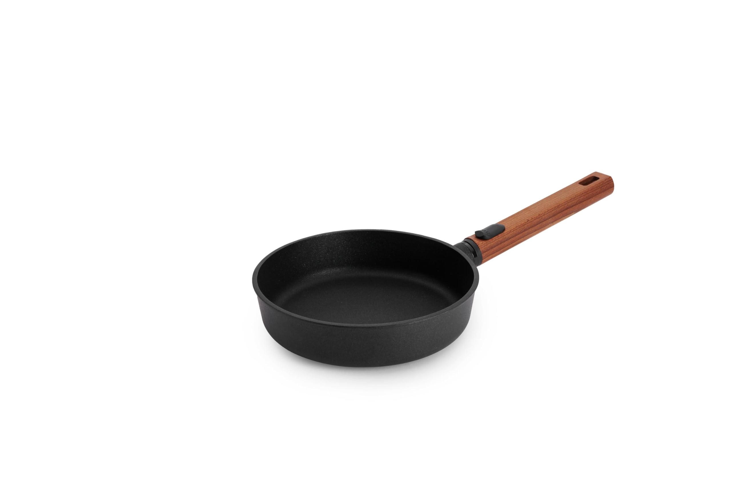 woll-eco-logic-qxr-flachpfanne-20-cm-pfas-frei-mit-abnehmbarem-holzstiel-indukti image 1