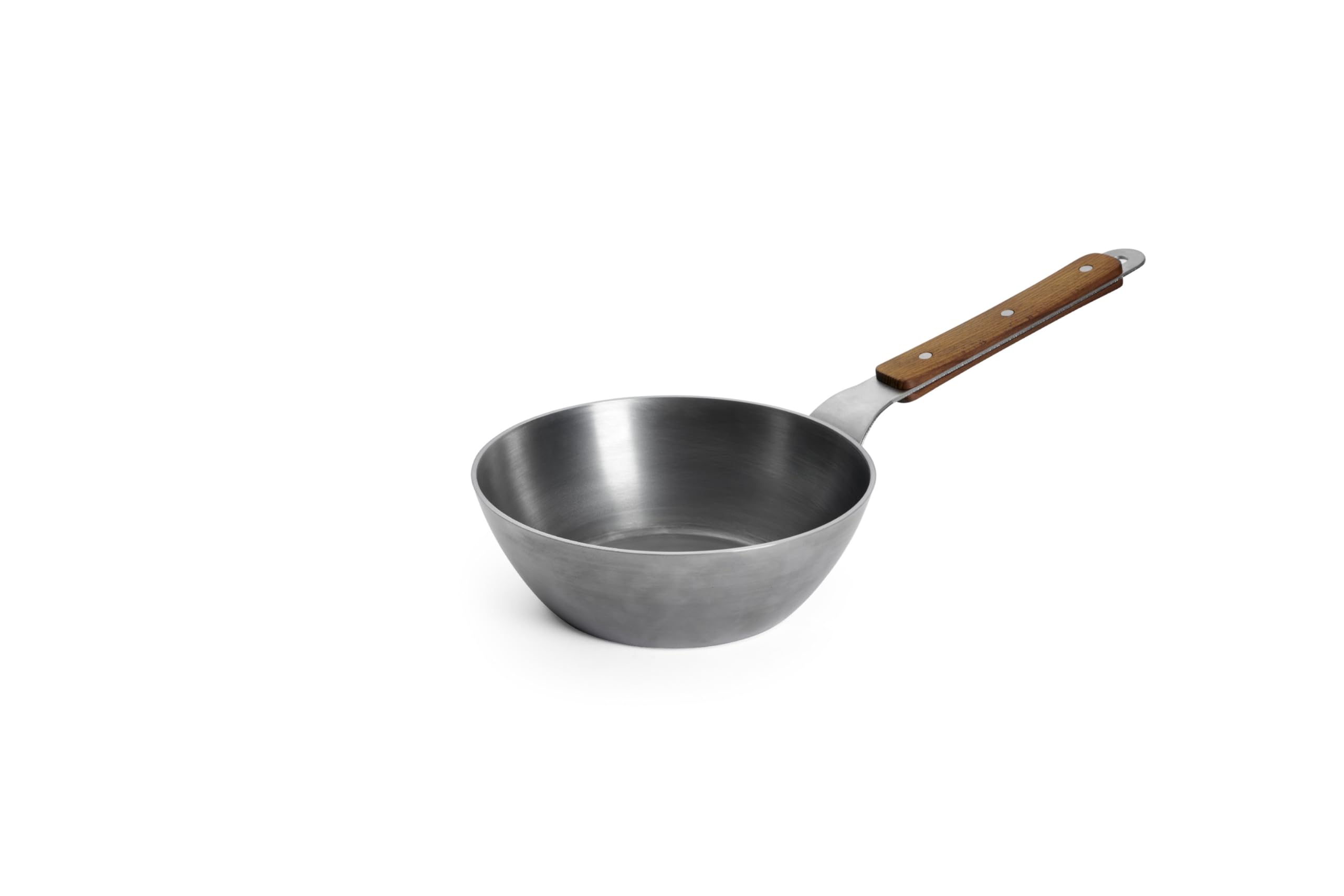 woll-carbon-steel-hochrandpfanne-28-cm-mit-holzstiel-pfas-freie-induktionsgeeign image 5