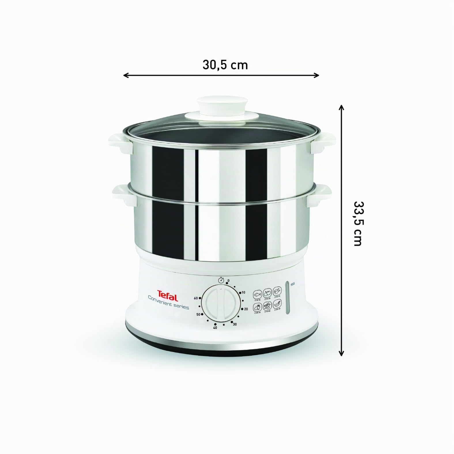 tefal-vc1451-dampfgarer-6-l-fassungsverm-gen-2-edelstahlbeh-lter-timer-900-w-wei image 7