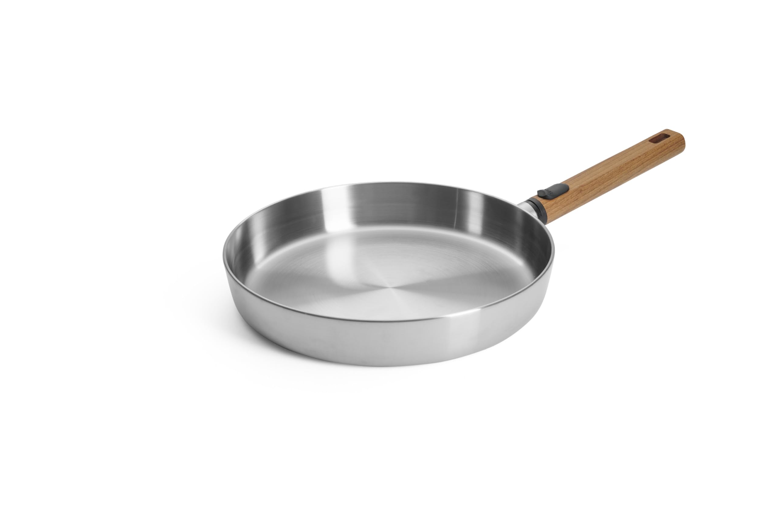 woll-logic-steel-flachpfanne-20-cm-mit-abnehmbarem-nachhaltigem-holzstiel-unbesc image 6