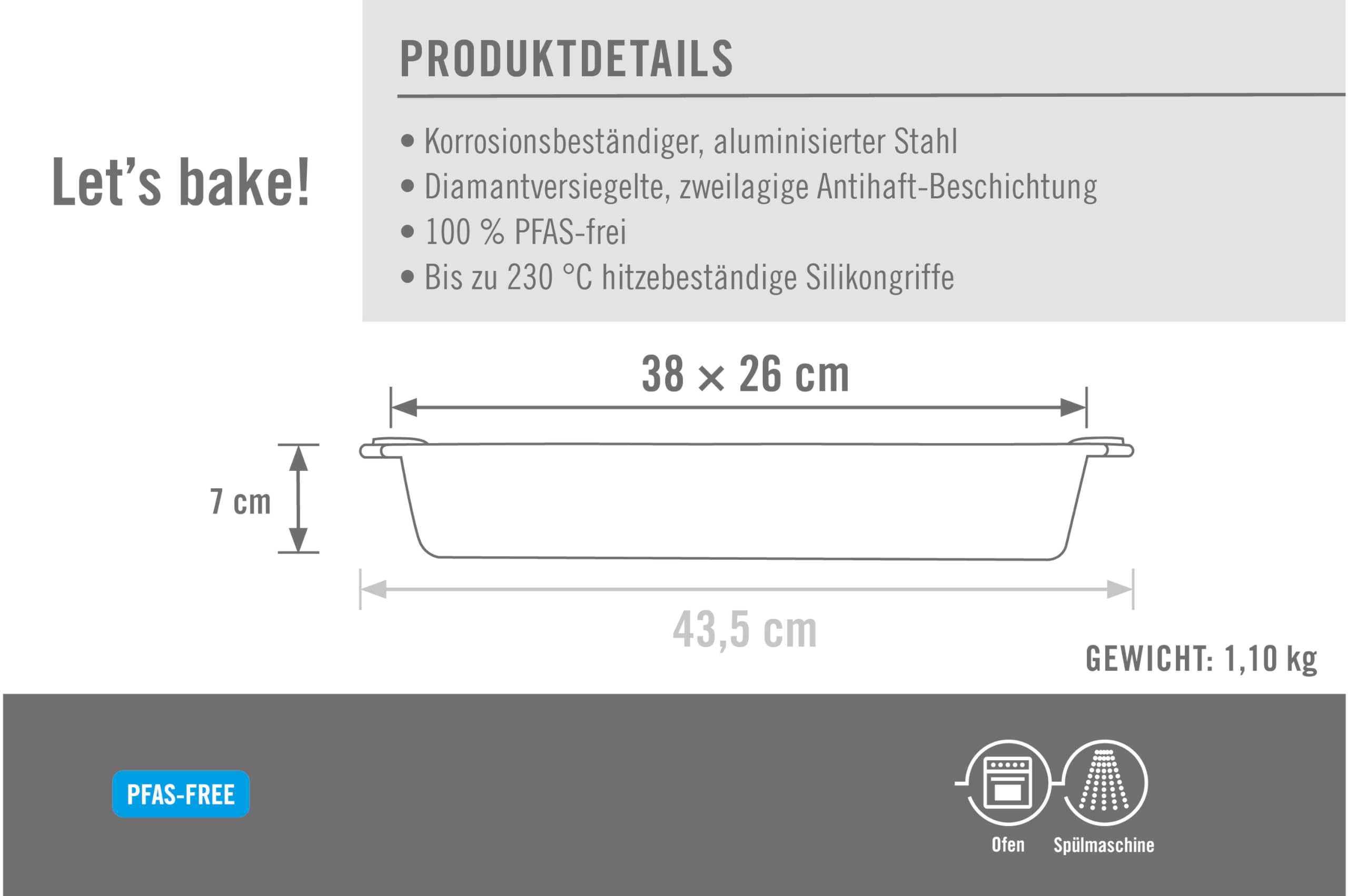 woll-bakeware-backform-rechteckig-38-x-26-cm-pfas-frei-diamantverst-rkte-zweilag image 6