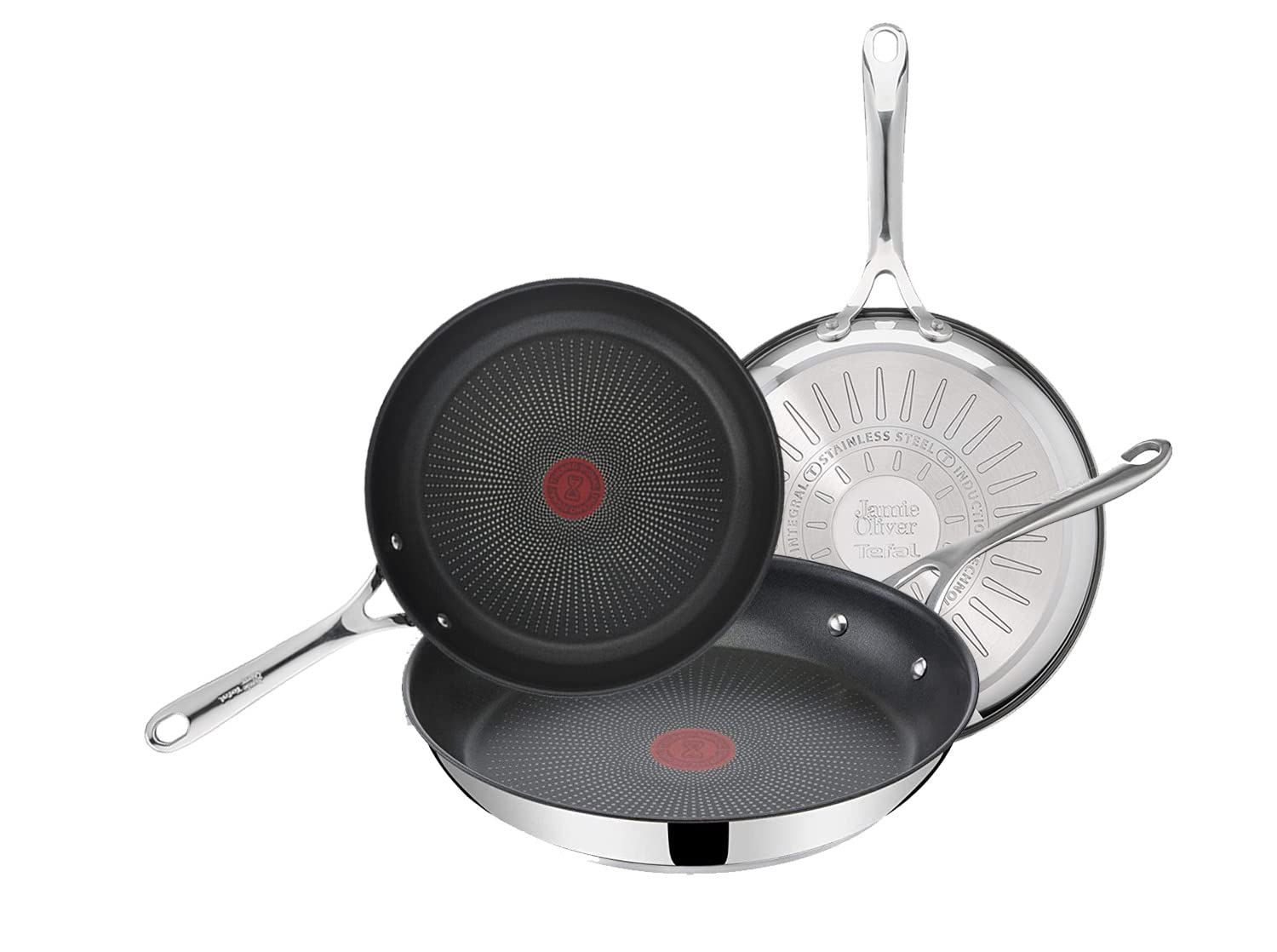 tefal-jamie-oliver-cook-s-direct-on-pfannen-set-20-24-28-cm-e304s3-tog-edelstahl image 2
