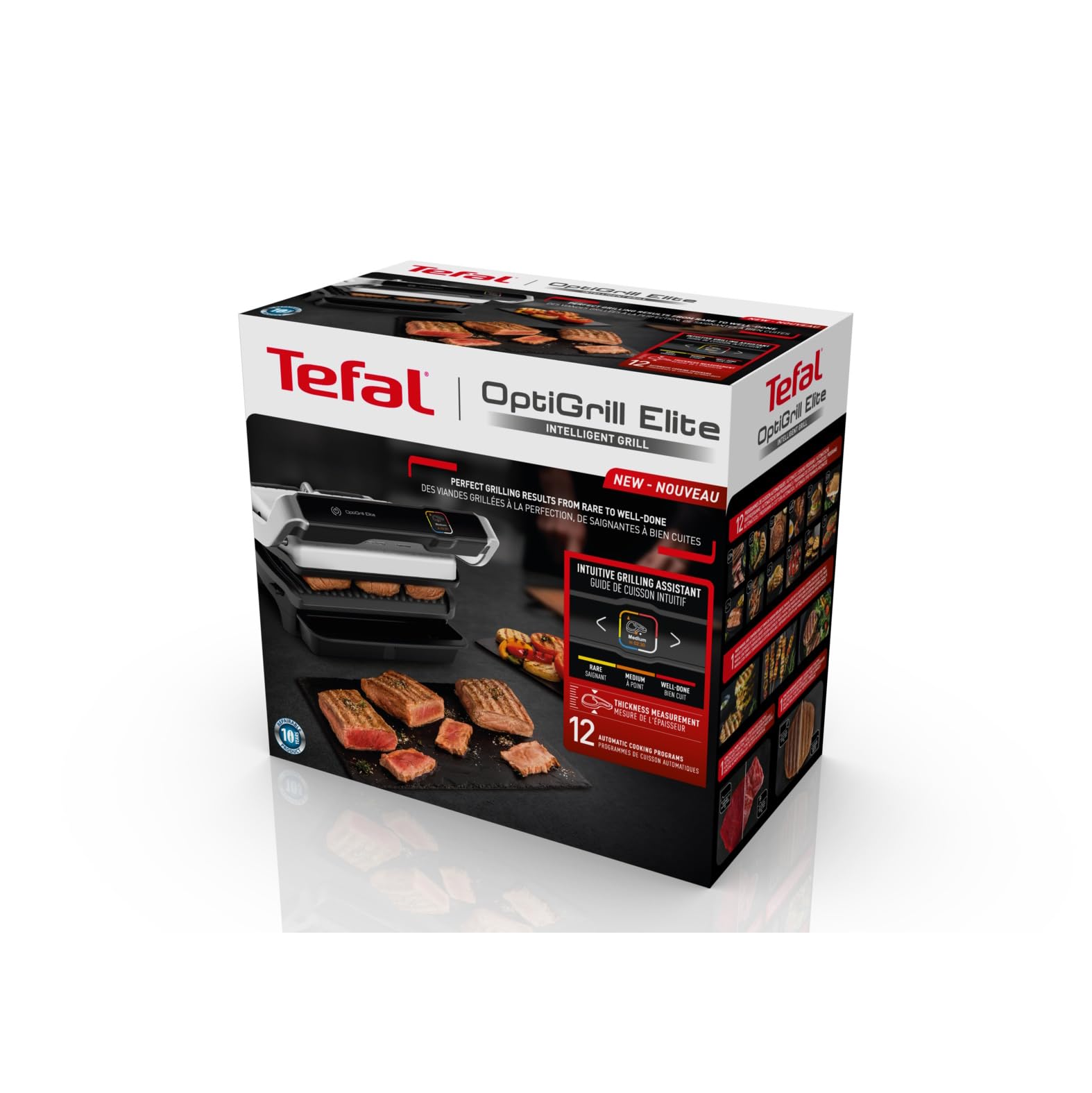 tefal-gc750d16-optigrill-elite-kontaktgrill-12-automatische-grillprogramme-digit image 8