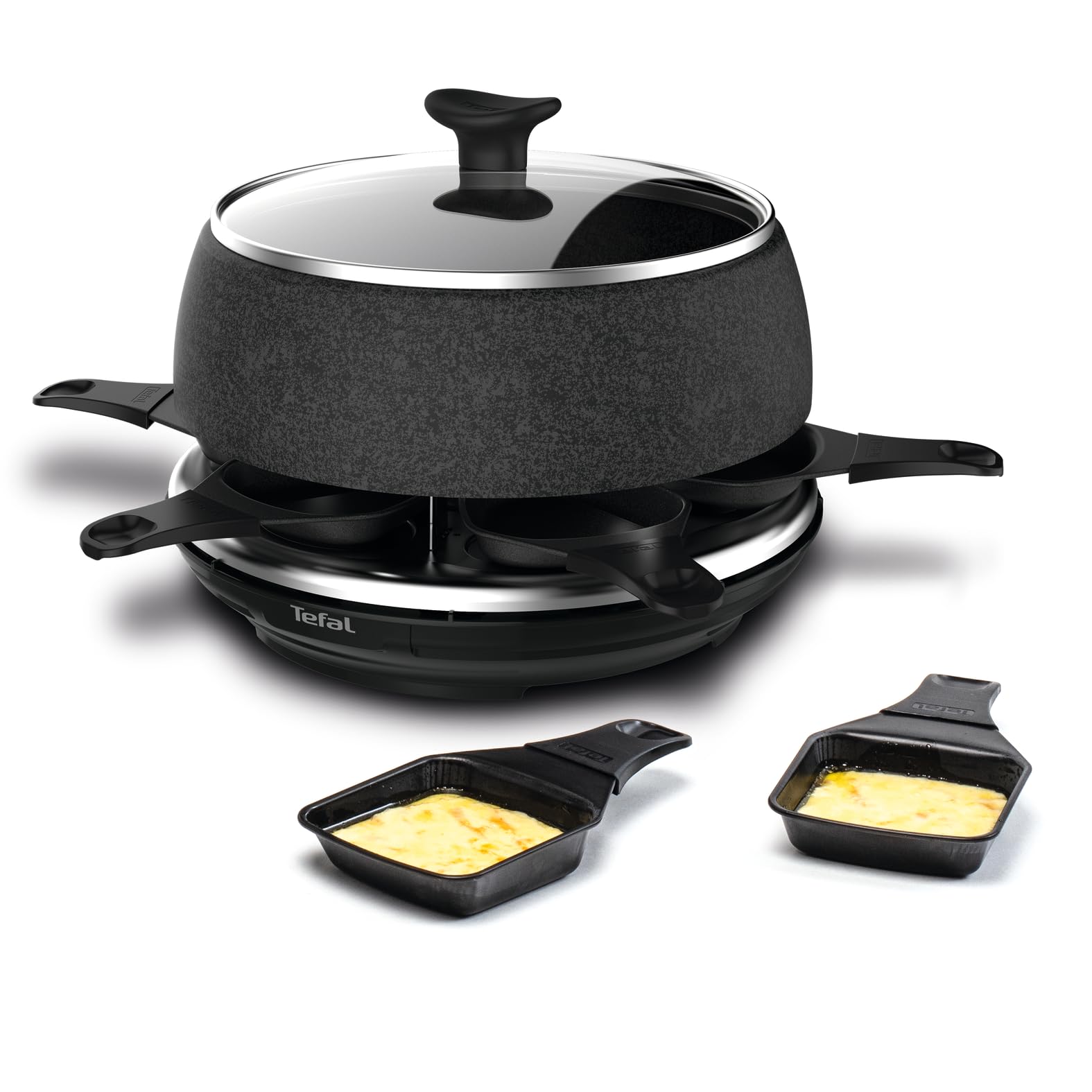 tefal-plug-share-raclette-re2308-f-r-2-personen-400-watt-2-pf-nnchen-grillplatte image 5