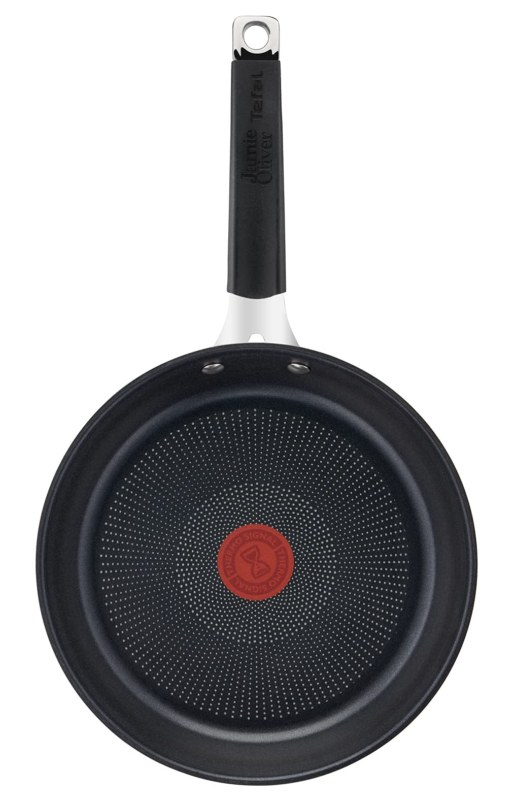 tefal-jamie-oliver-e51206-bratpfanne-28-cm-edelstahl-thermo-signal-genieteter-gr image 2