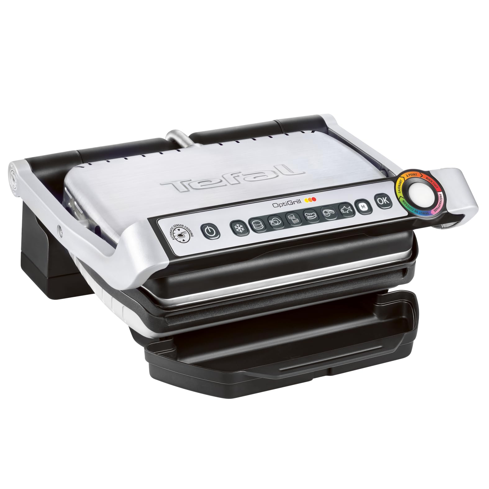 tefal-optigrill-kontaktgrill-gc705d-elektrogrill-2000-w-mit-6-automatikprogramme image 1