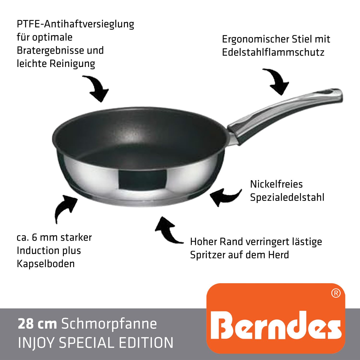 berndes-injoy-allrounder-schmorpfanne-28-cm-edelstahl-nickelfrei-pfas-frei-mit-b image 2