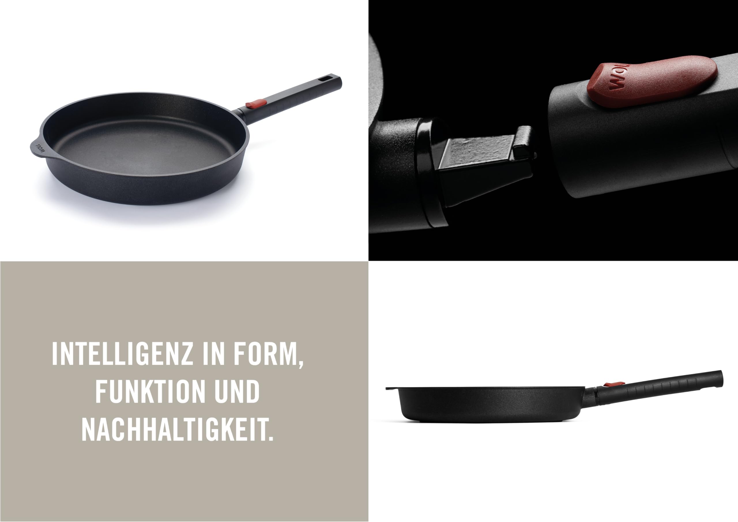 woll-eco-logic-qxr-guss-flachpfanne-28-cm-pfas-frei-abnehmbarer-stiel-induktions image 2