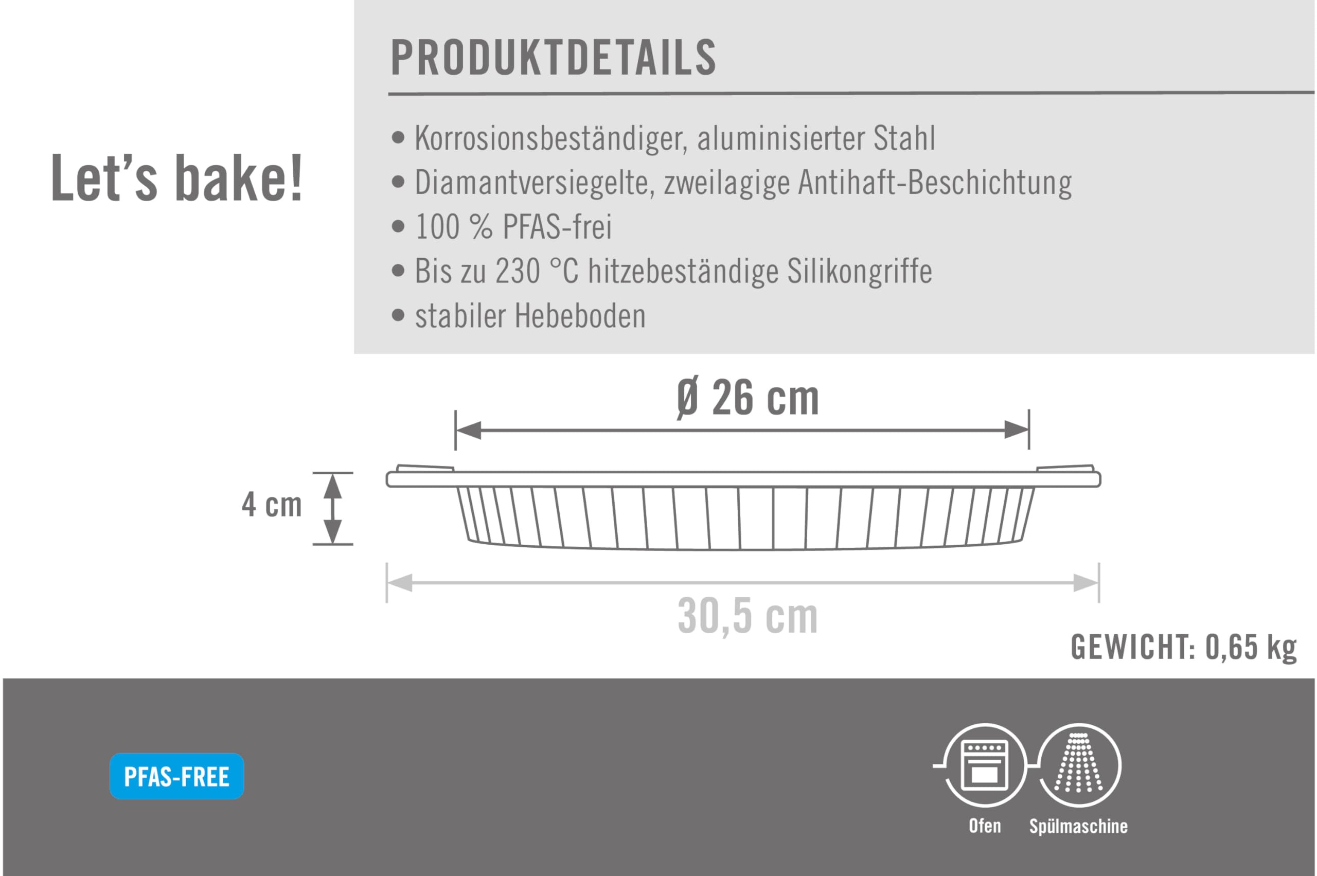 woll-bakeware-quiche-und-tarteform-26-cm-herausnehmbarer-boden-silikongriffe-bis image 6
