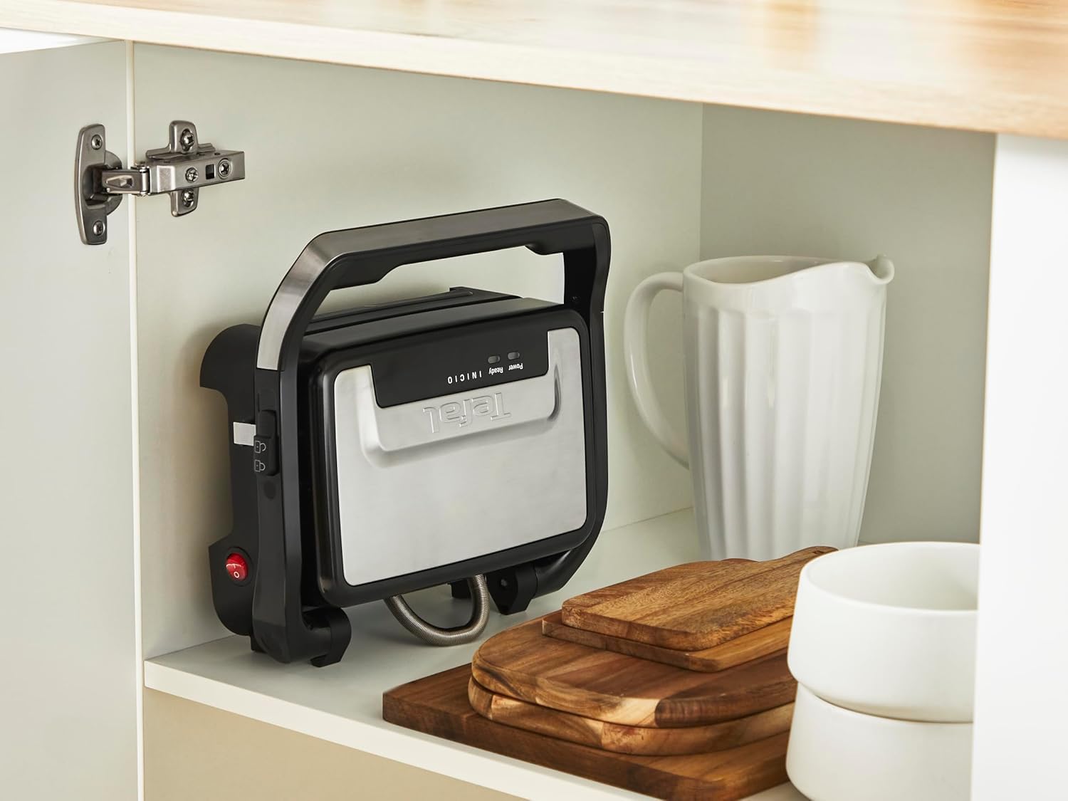 tefal-inicio-compact-gc270d10-2-in-1-kontakt-und-paninigrill-1000-w-edelstahlgeh image 5