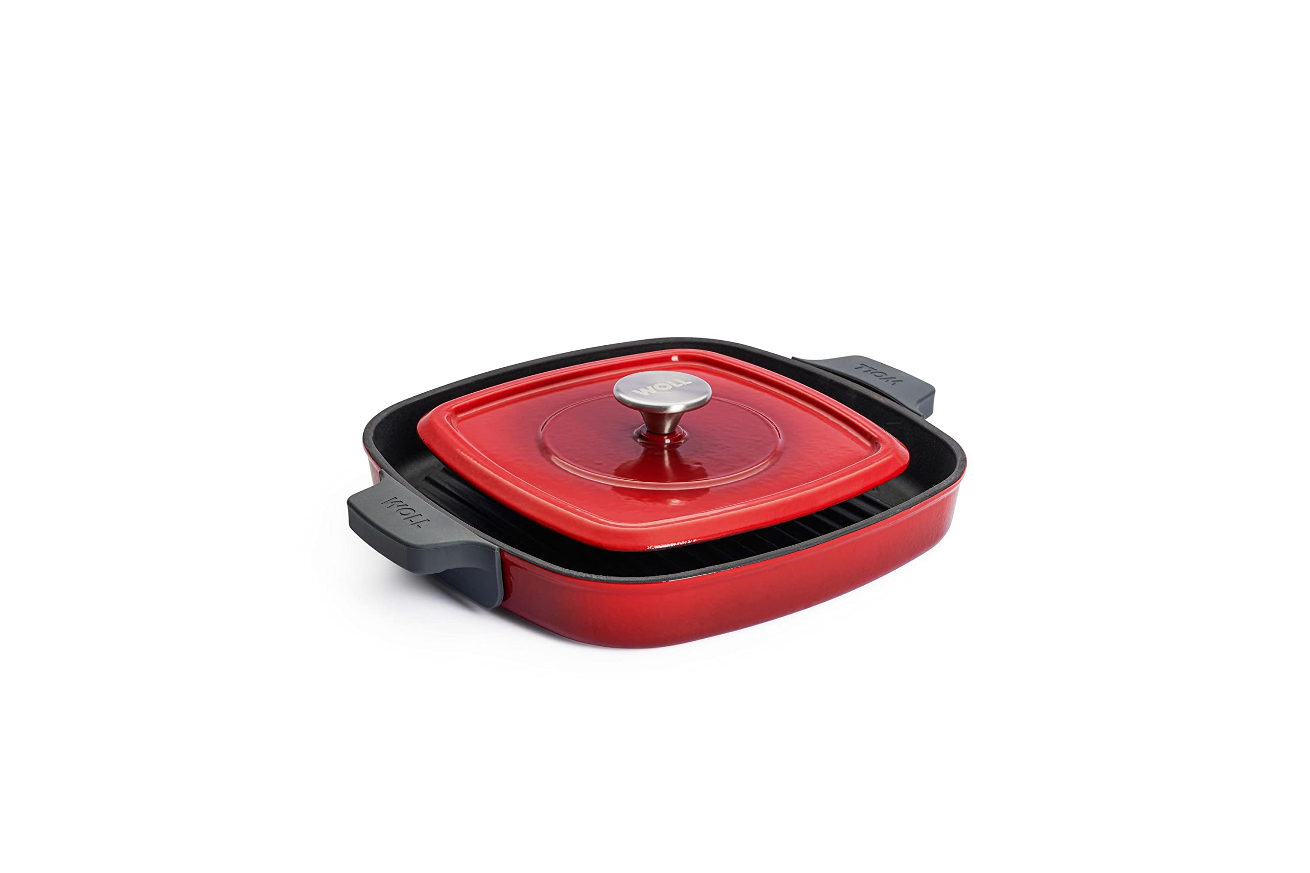 woll-iron-gusseisen-grillpfanne-viereckig-24-x-24-cm-mit-rillen-inkl-steakpresse image 7