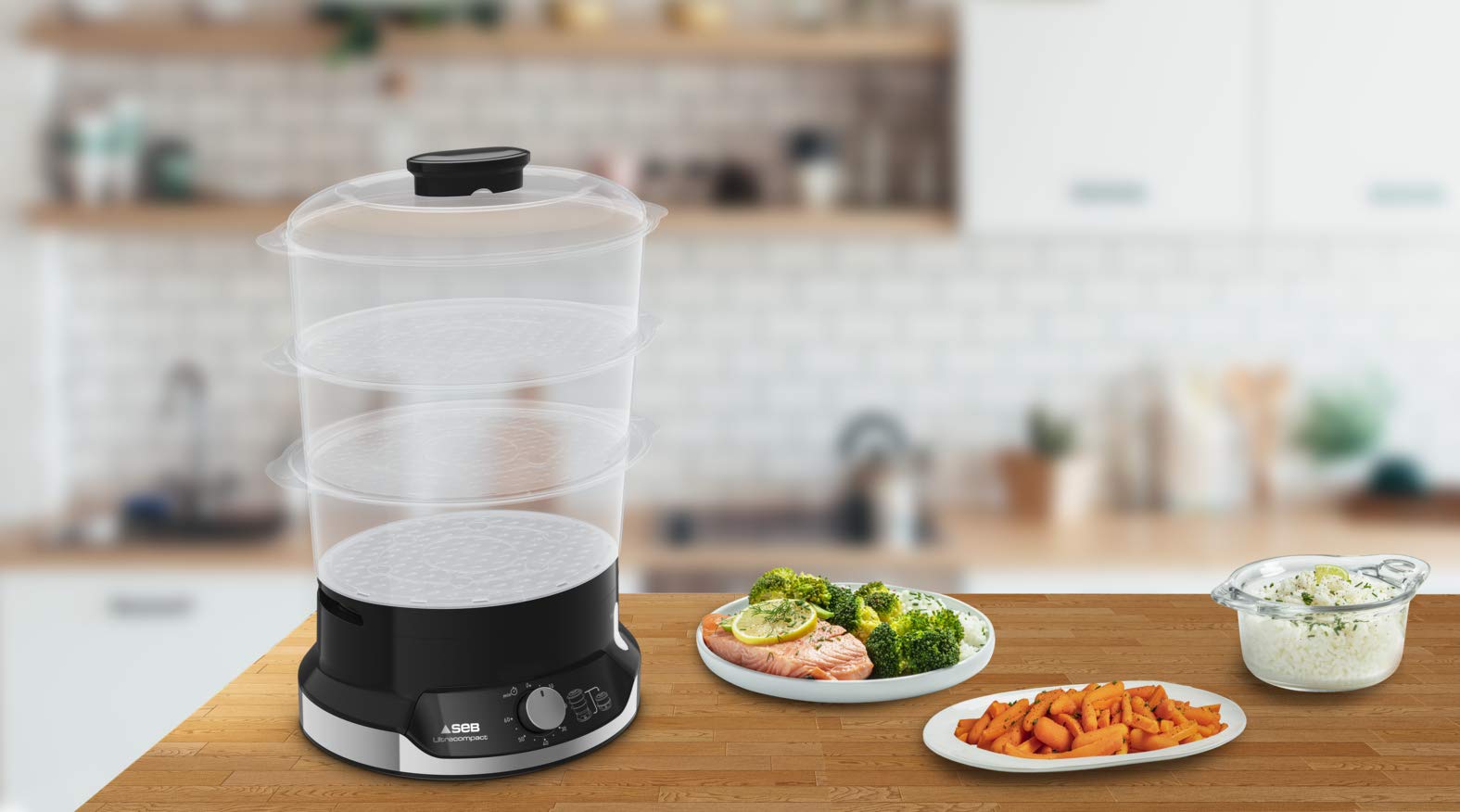 tefal-ultracompact-vc2048-dampfgarer-9-l-3-aufs-tze-60-min-timer-800-w image 7
