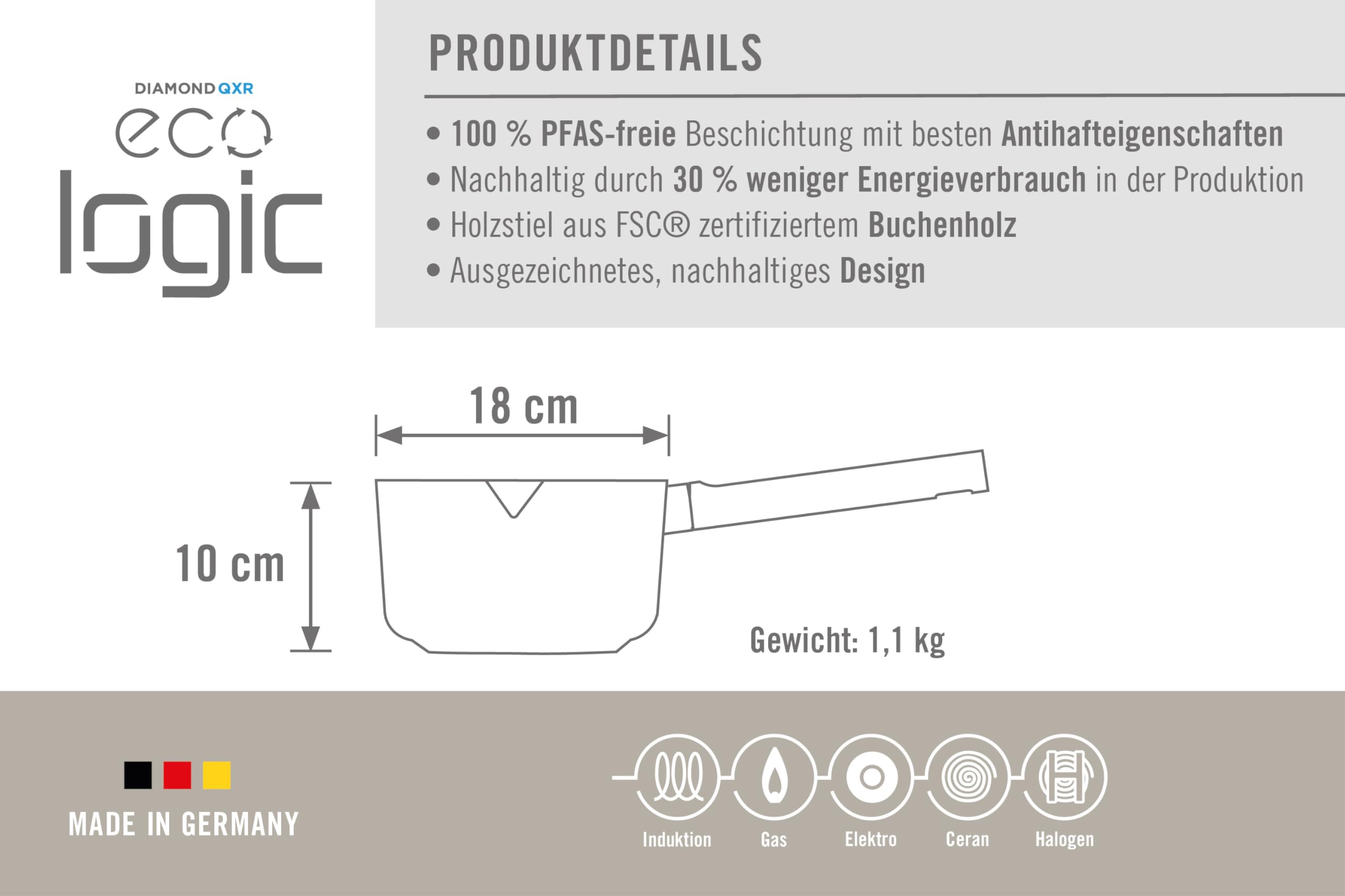 woll-eco-logic-qxr-stieltopf-18-cm-mit-holzstiel-handgegossener-aluminiumguss-pf image 3