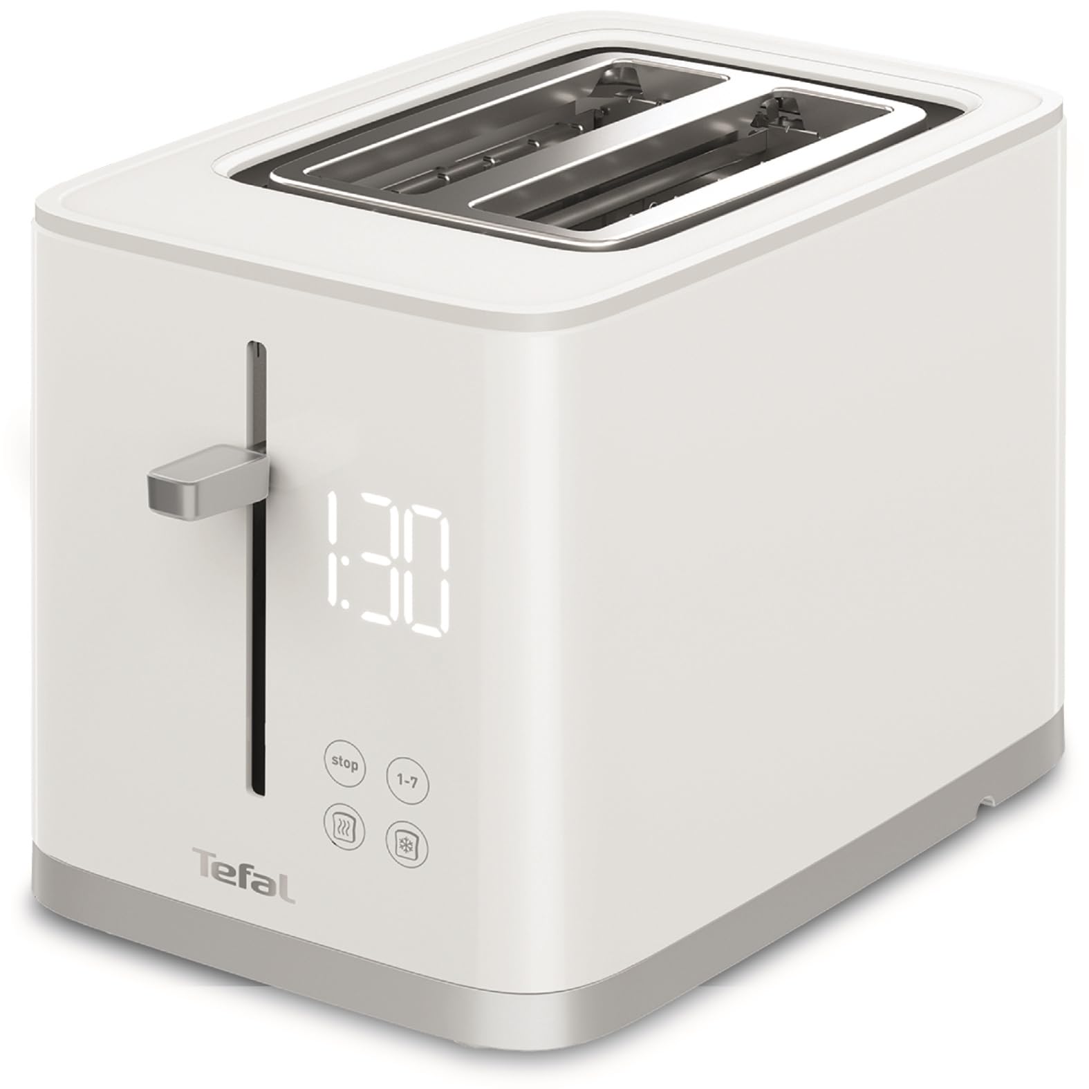 tefal-tt6931-sense-toaster-mit-digitaldisplay-7-br-unungsstufen-countdown-auftau image 1