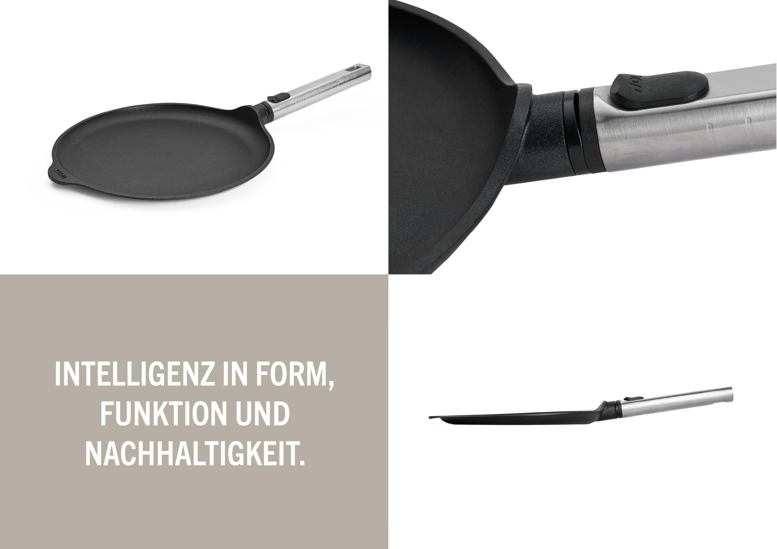 woll-eco-logic-qxr-cr-pespfanne-26-cm-mit-abnehmbarem-edelstahlstiel-pfas-freie- image 2