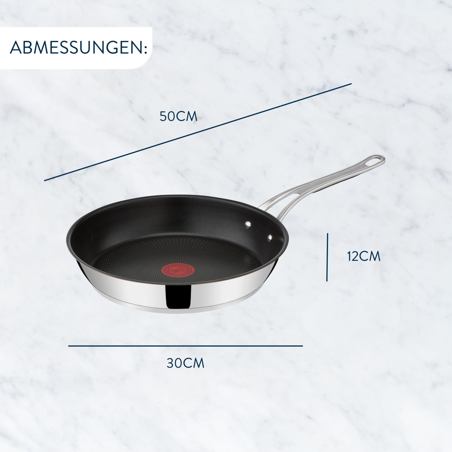 tefal-jamie-oliver-cook-s-classics-e3060635-bratpfanne-28-cm-edelstahl-mit-antih image 6