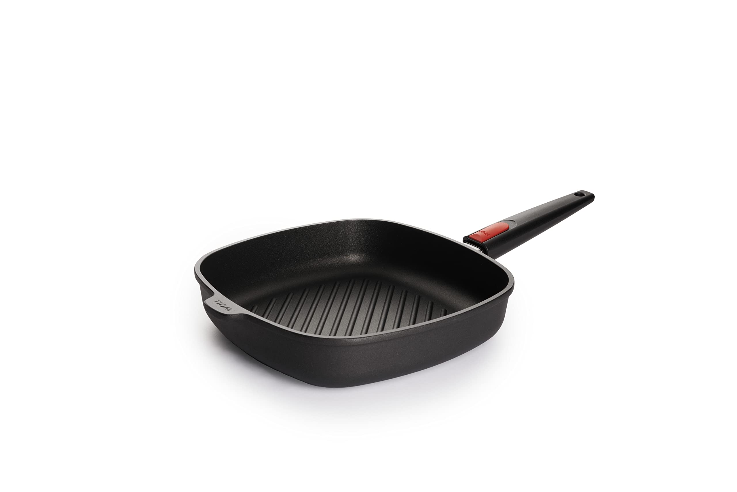 woll-nowo-titanium-grillpfanne-28x28-cm-viereckig-mit-rillenboden-und-abnehmbare image 1