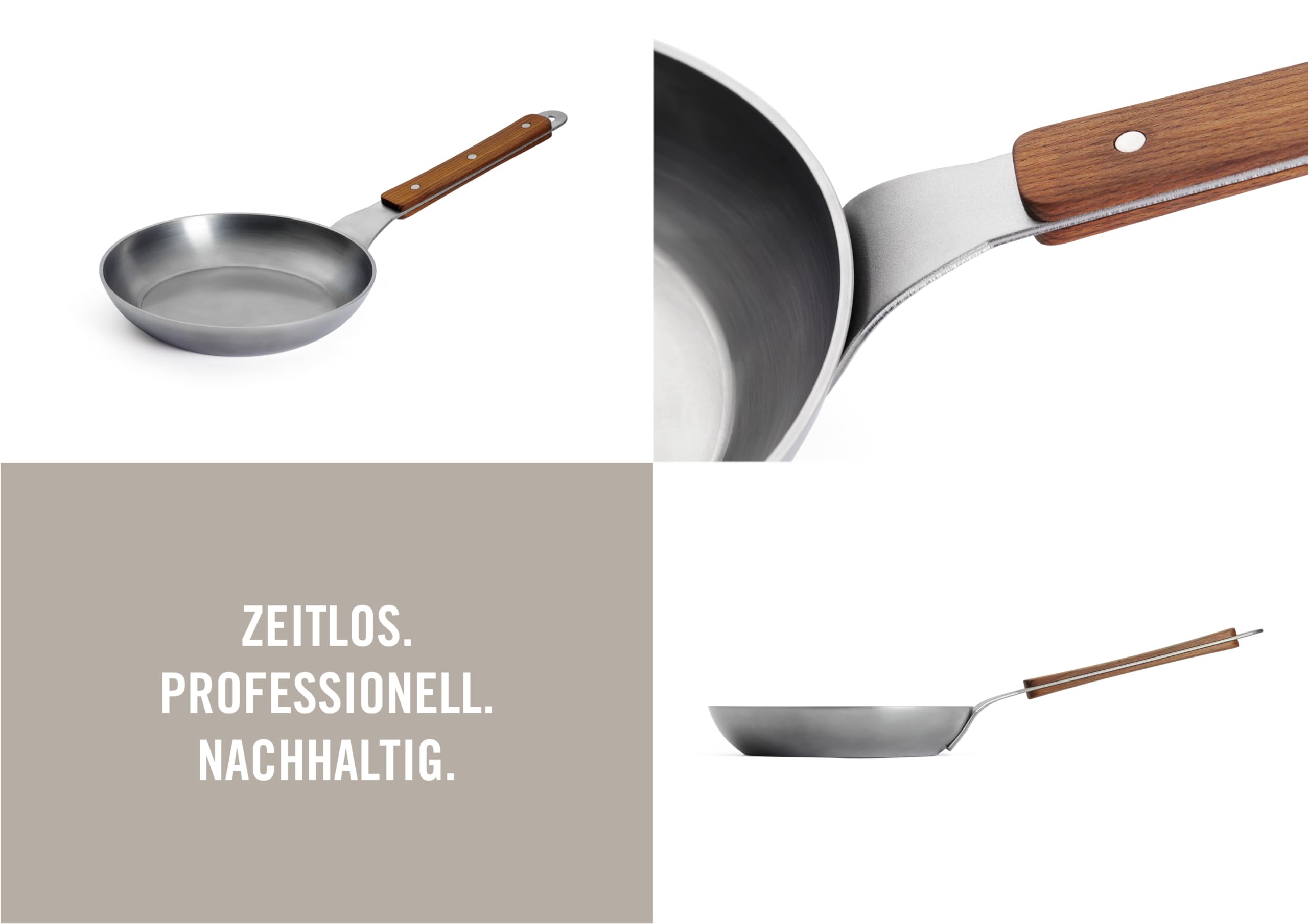woll-carbon-steel-flachpfanne-20-cm-pfas-freie-karbonstahlpfanne-mit-holzstiel-i image 2