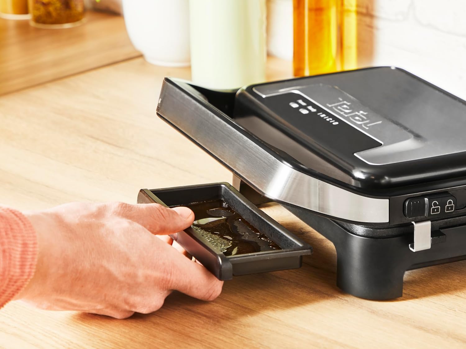 tefal-inicio-compact-gc270d10-2-in-1-kontakt-und-paninigrill-1000-w-edelstahlgeh image 3