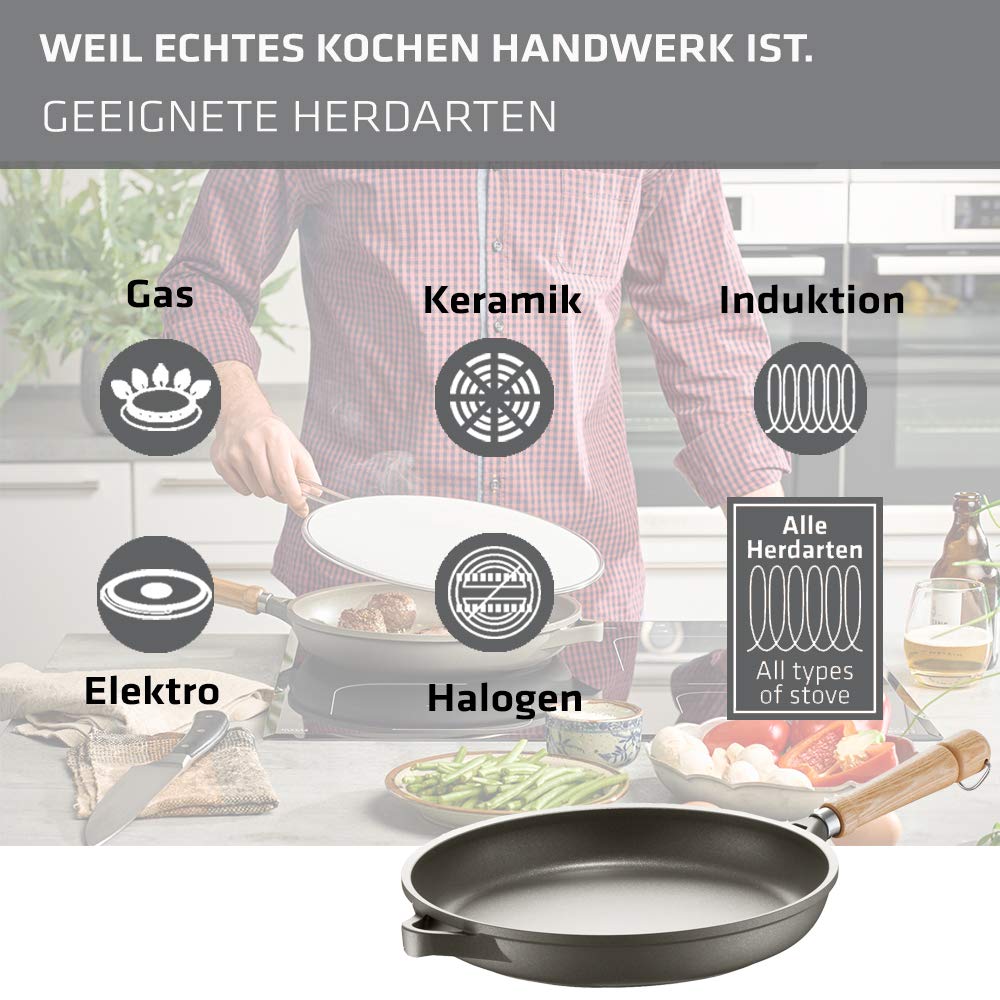 berndes-bratpfanne-bonanza-induktion-28-cm-mit-holzgriff-aluguss-3-lagige-antiha image 2