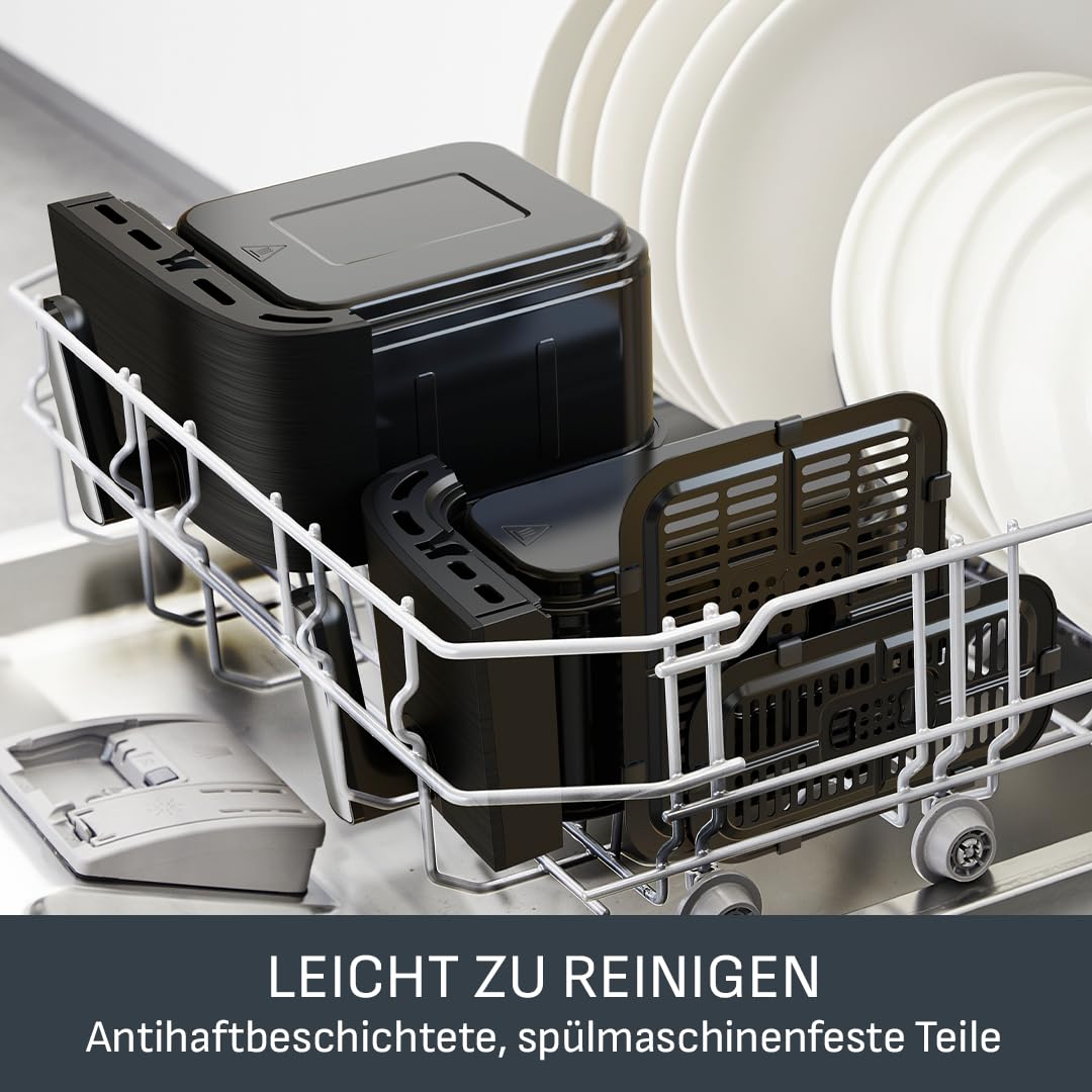 tefal-dual-easy-fry-hei-luftfritteuse-ey9018-8-3-l-doppelkammer-mit-sync-funktio image 6