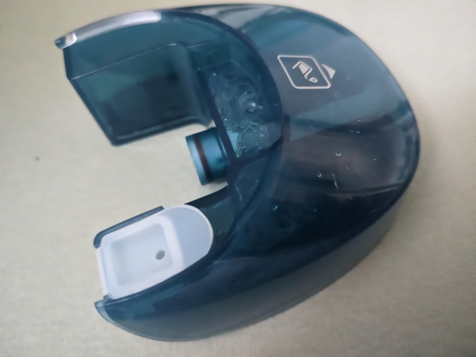 Wasserrückstände auf der Kleidung