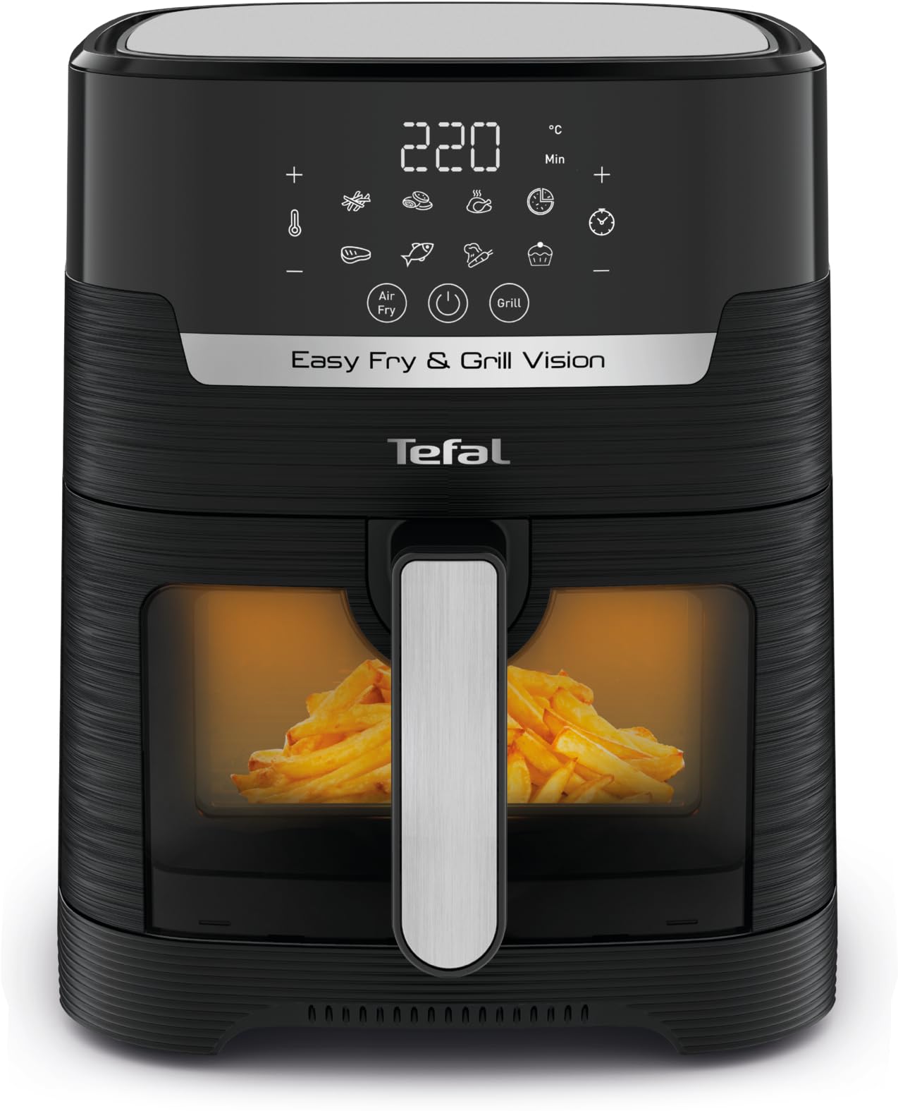 tefal-easy-fry-grill-vision-ey5068-hei-luftfritteuse-4-2-l-2-in-1-airfryer-mit-s image 2