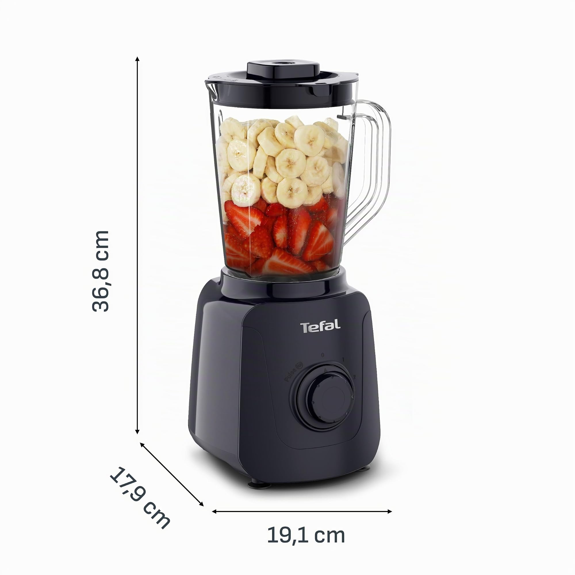 tefal-blendforce-essential-bl4118f0-standmixer-450-w-2-geschwindigkeiten-pulsmod image 7