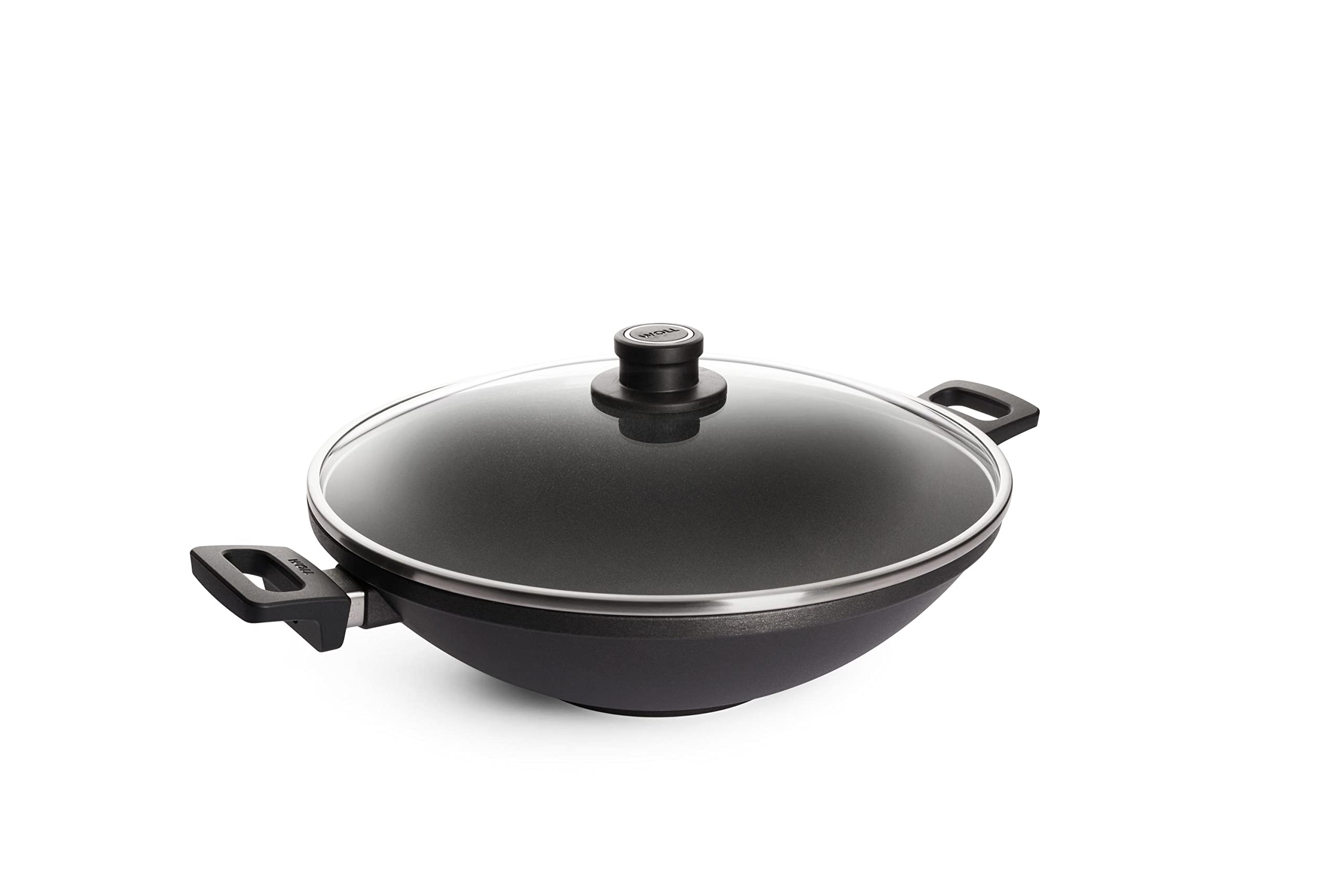 woll-nowo-titanium-wok-und-r-hrpfanne-mit-glasdeckel-36-cm-induktion-2-seitengri image 1