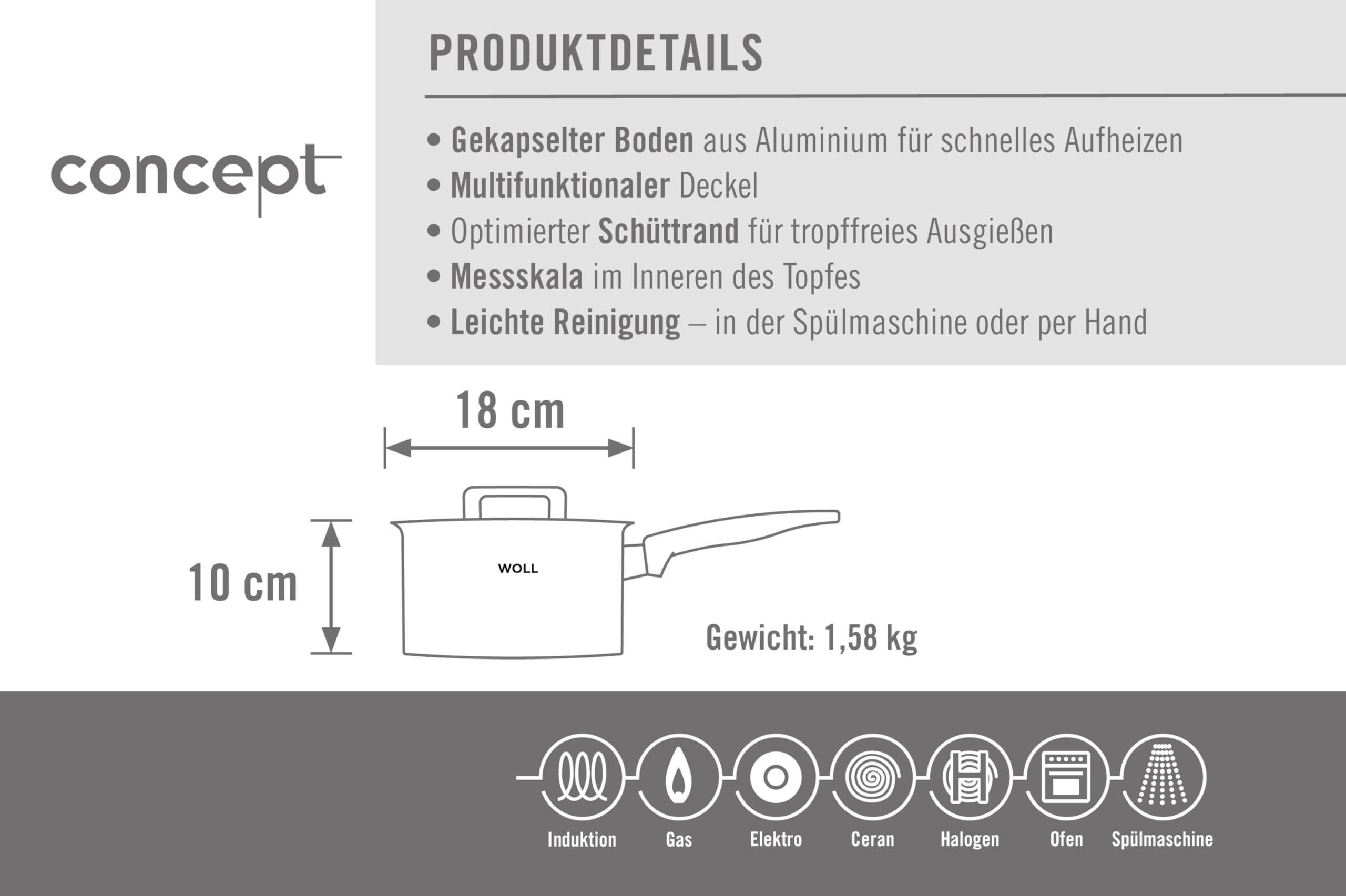 woll-concept-stieltopf-mit-deckel-18-cm-2-5-l-induktionsgeeignet-18-10-edelstahl image 5
