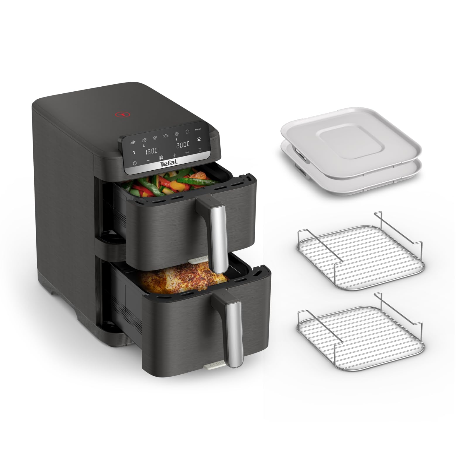tefal-easy-fry-crispy-stack-ey7528e0-doppelkammer-hei-luftfritteuse-11-l-garvolu image 8