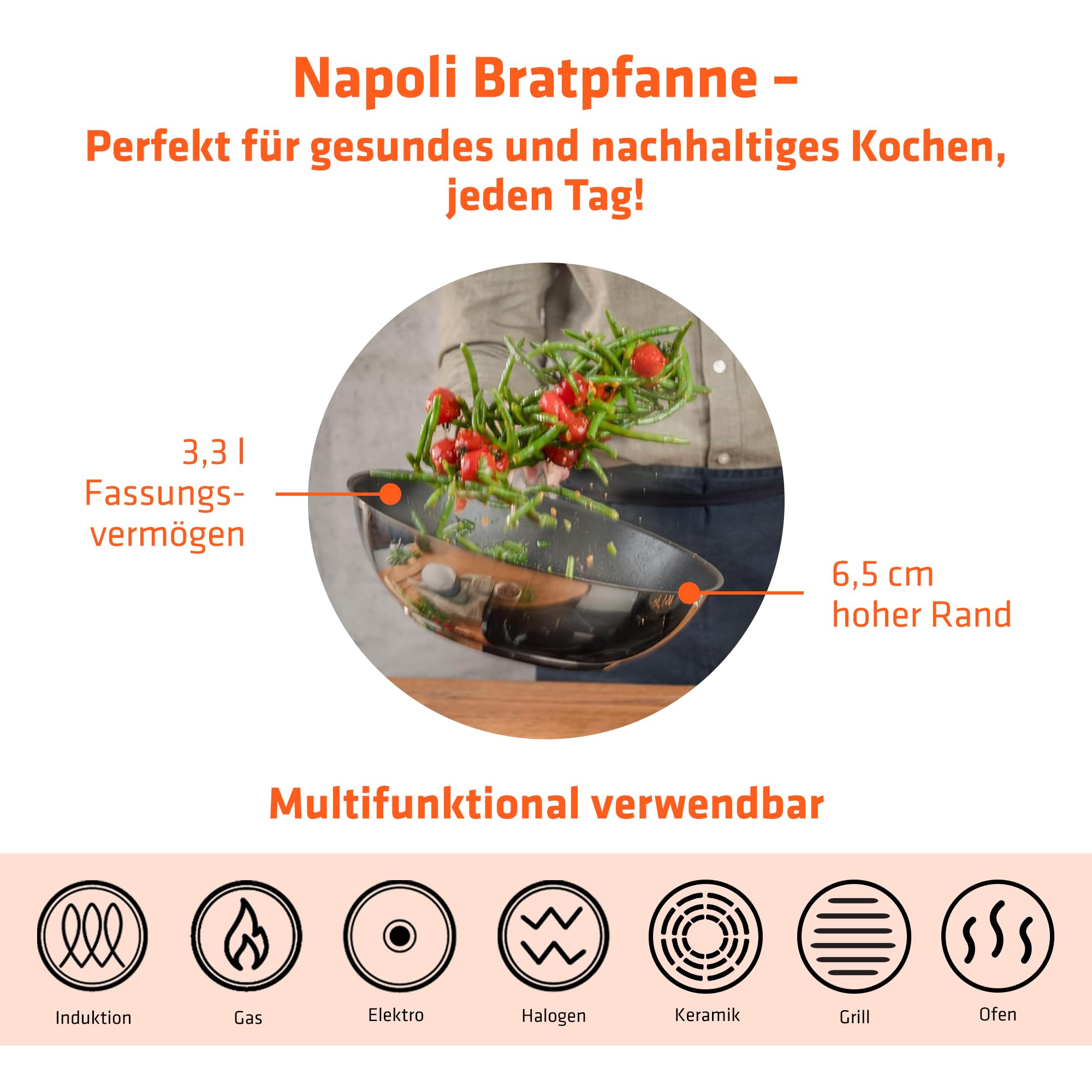 berndes-napoli-bratpfanne-28-cm-edelstahl-pfanne-mit-quarz-versiegelung-b-nature image 2