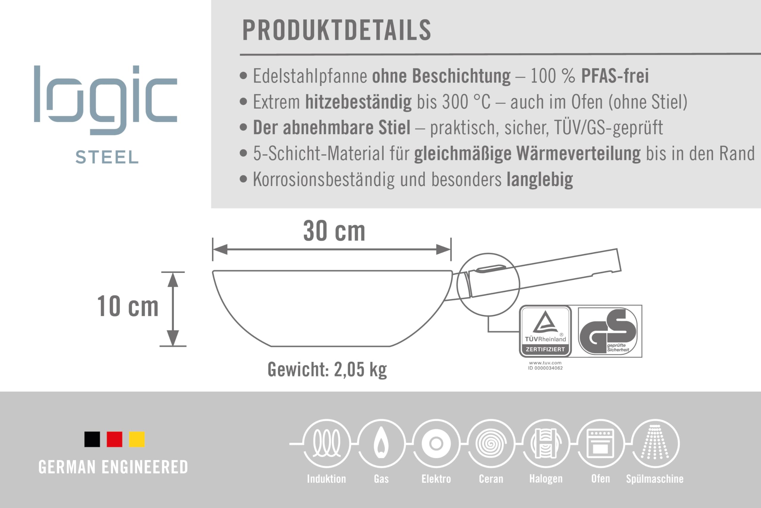 woll-logic-steel-wok-und-r-hrpfanne-30-cm-10-cm-hoch-5-schicht-edelstahl-pfas-fr image 6
