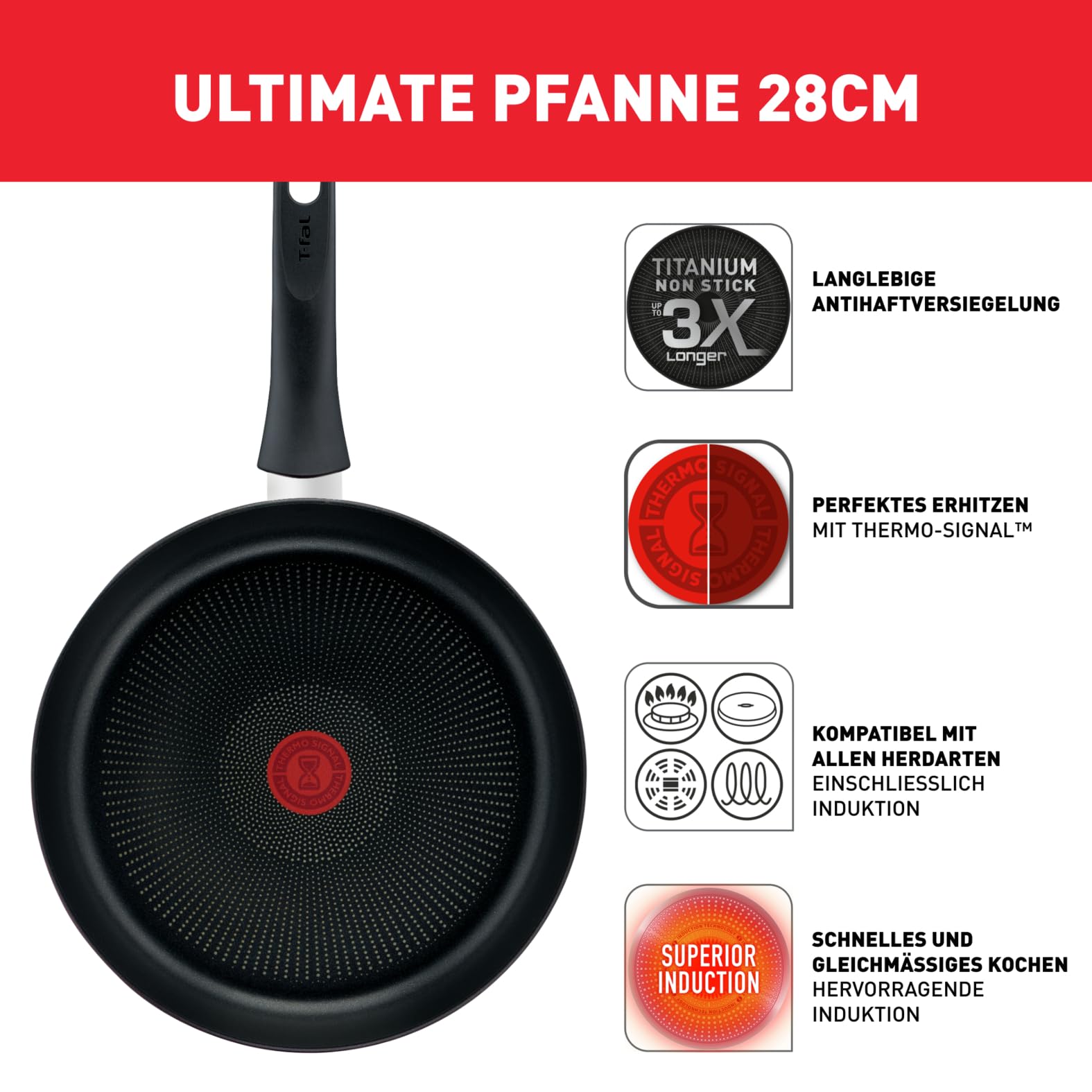 tefal-ultimate-on-bratpfanne-24-cm-g26004-induktion-hohe-titanium-antihaftversie image 3