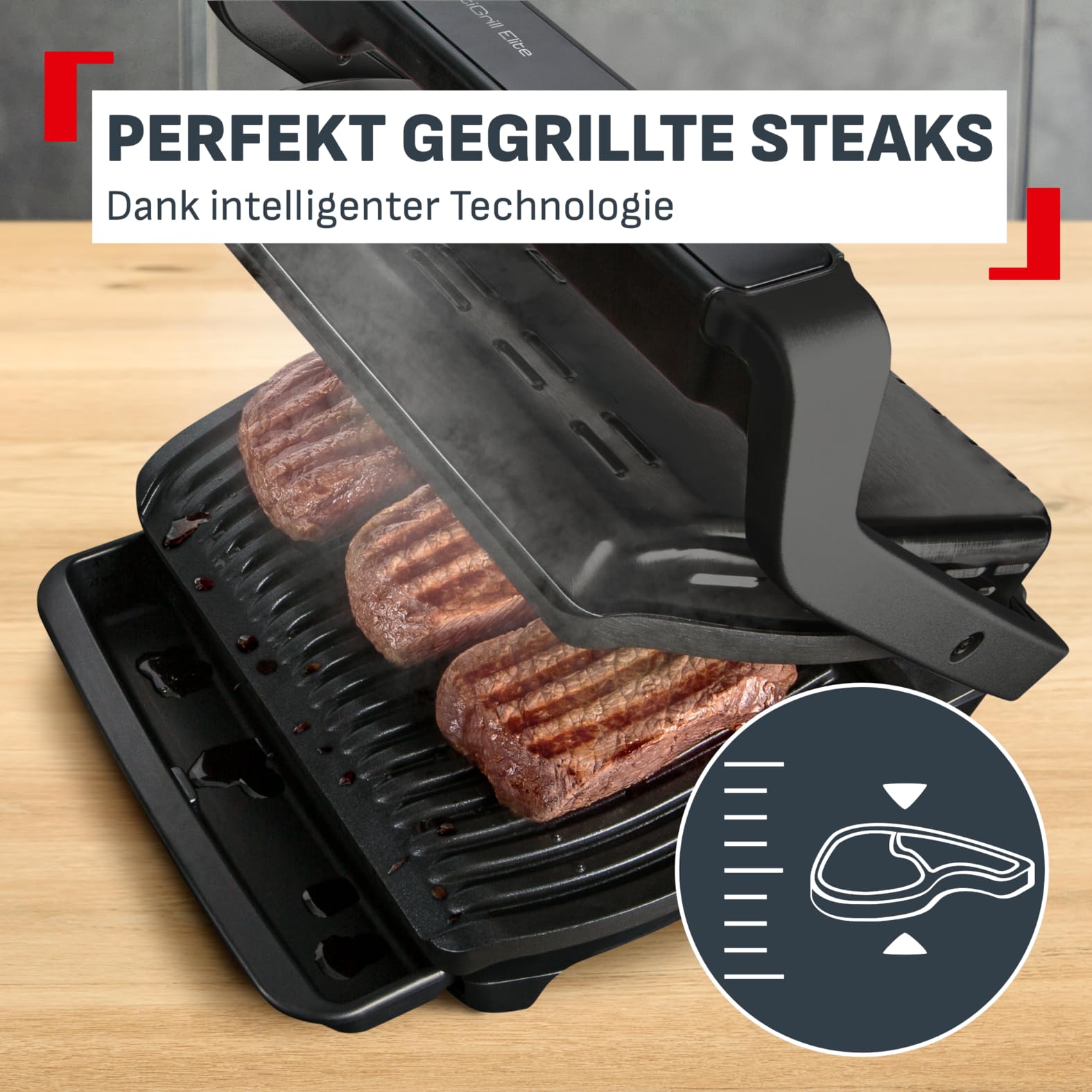 tefal-optigrill-elite-xl-gc760812-kontaktgrill-16-programme-automatische-garzeit image 2