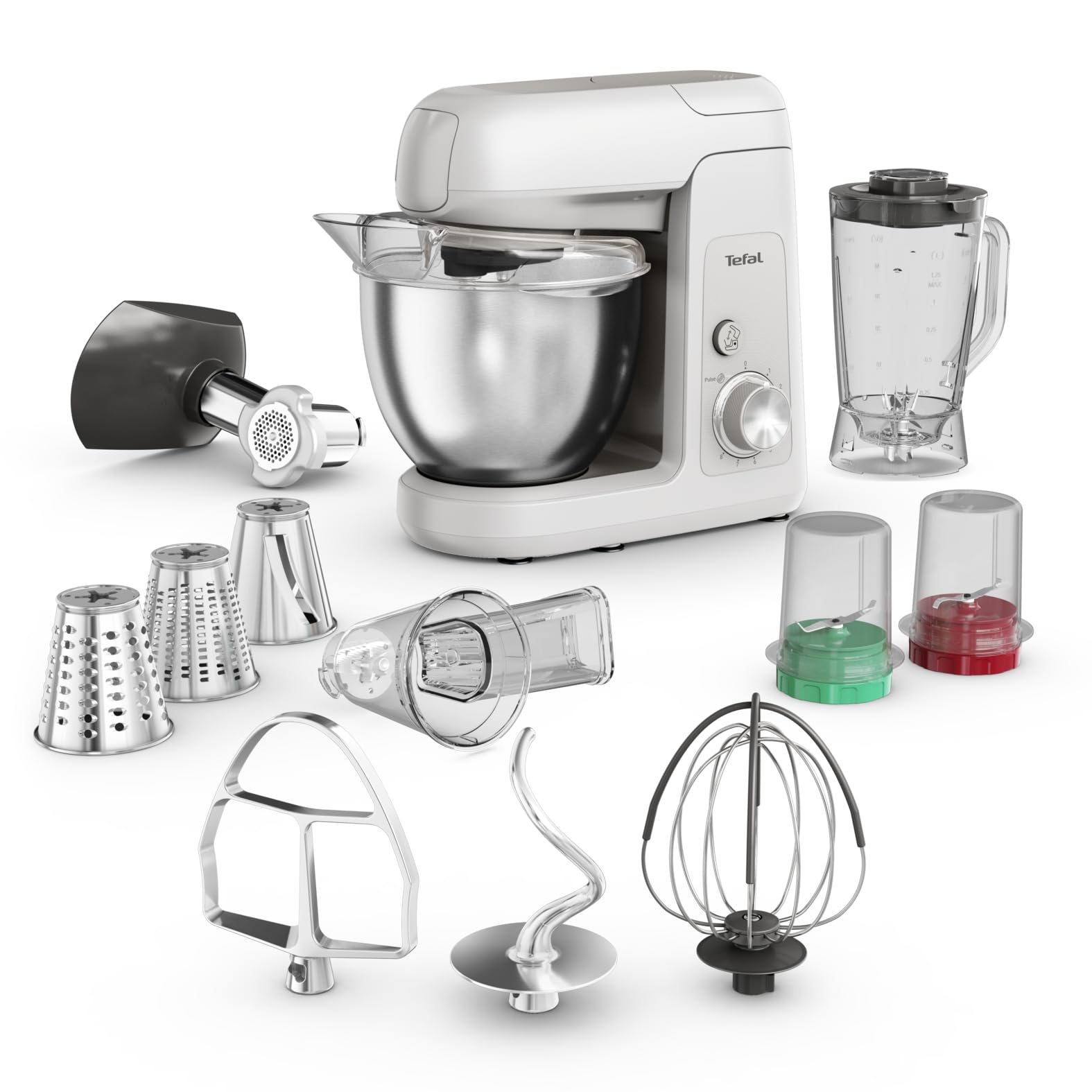 tefal-bake-partner-qb525b38-k-chenmaschine-1100-w-4-6-l-sch-ssel-planetarisches- image 1