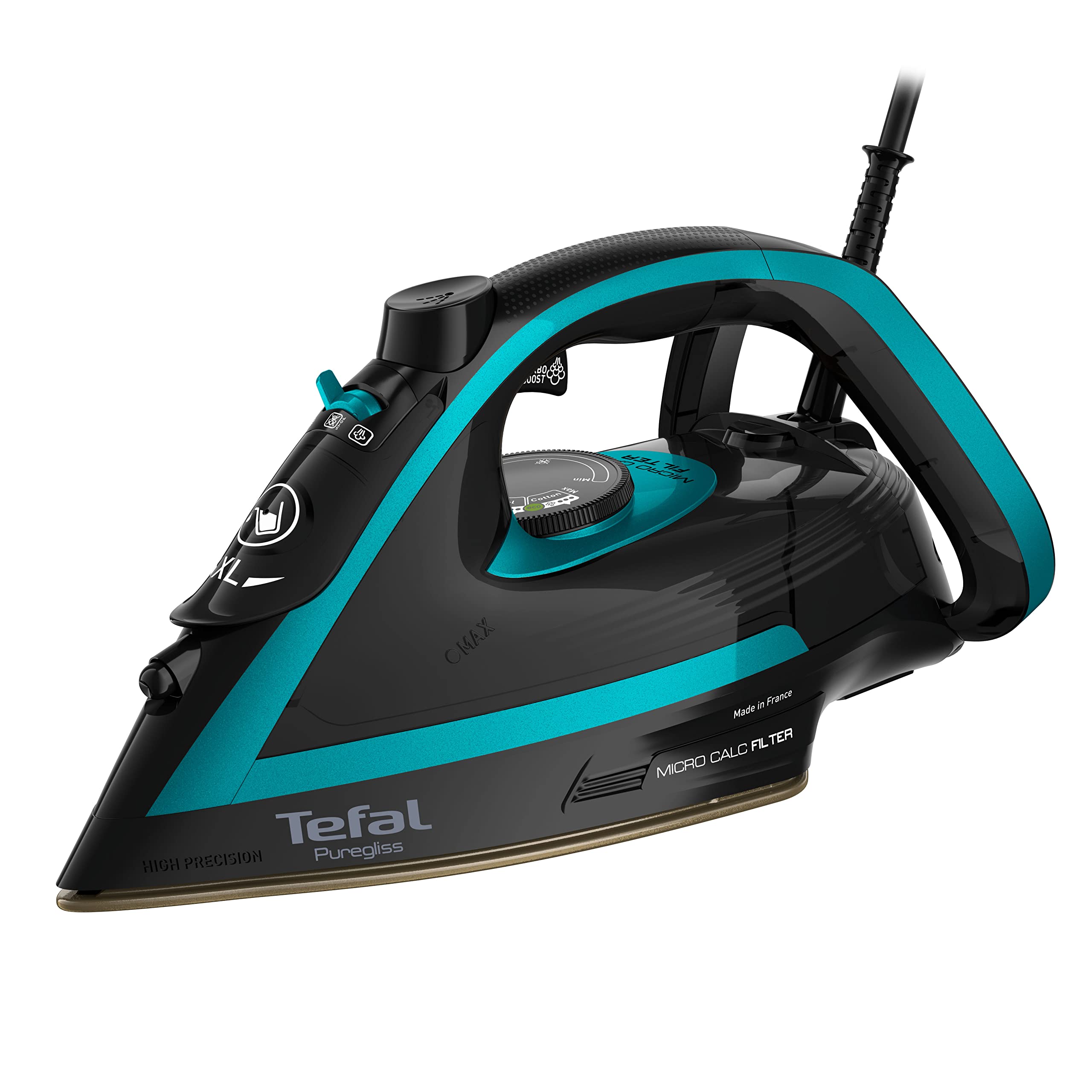 tefal-puregliss-fv8066-dampfb-geleisen-3000-watt-280-g-min-dampfsto-micro-calc-f image 1