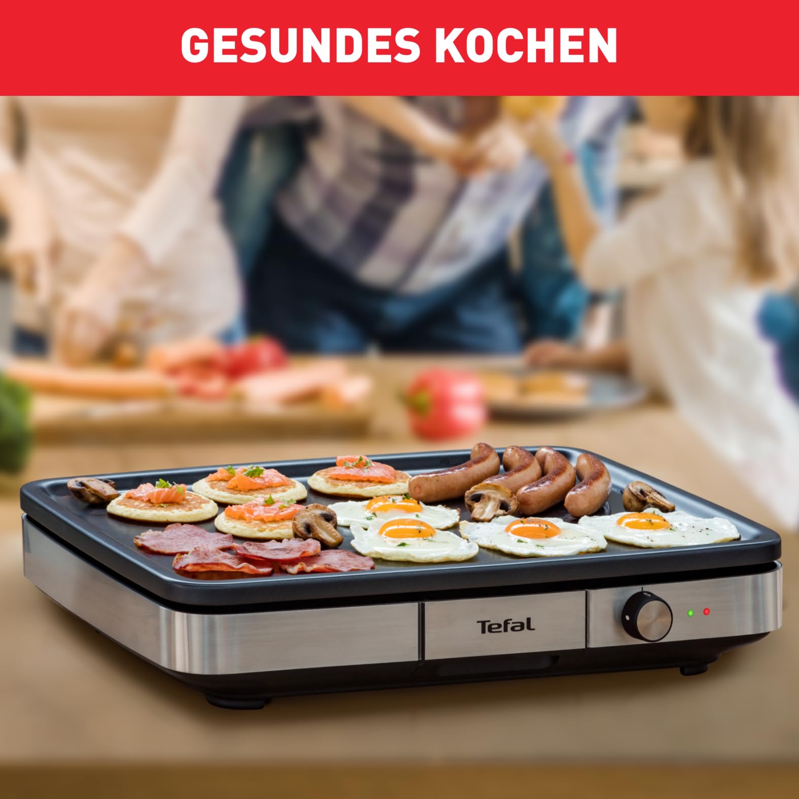 tefal-maxi-plancha-cb690d-elektro-tischgrill-extra-gro-e-teppanyaki-antihaftplat image 6