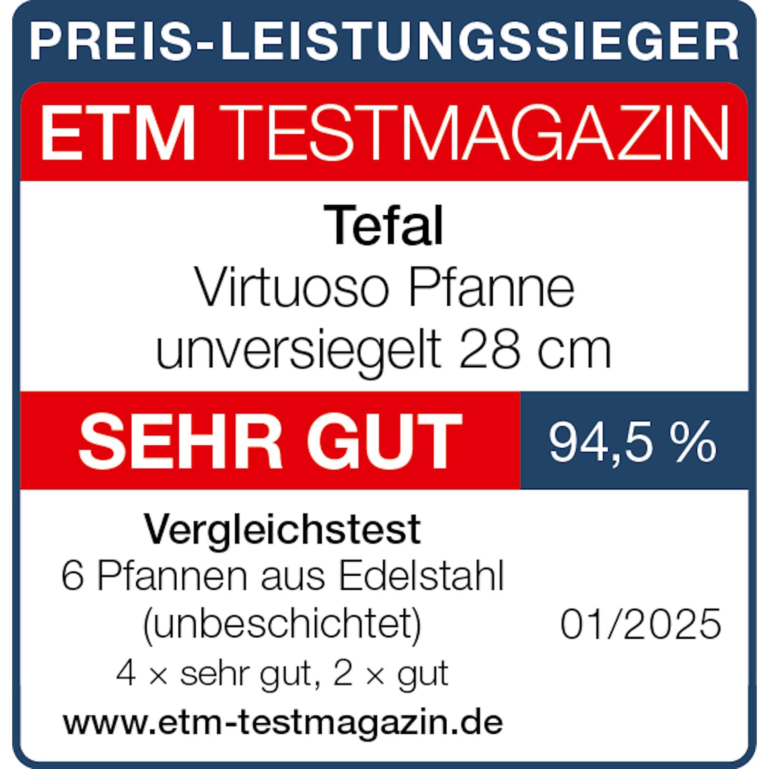 tefal-virtuoso-e49206-bratpfanne-28-cm-edelstahl-unbeschichtet-induktion-backofe image 2