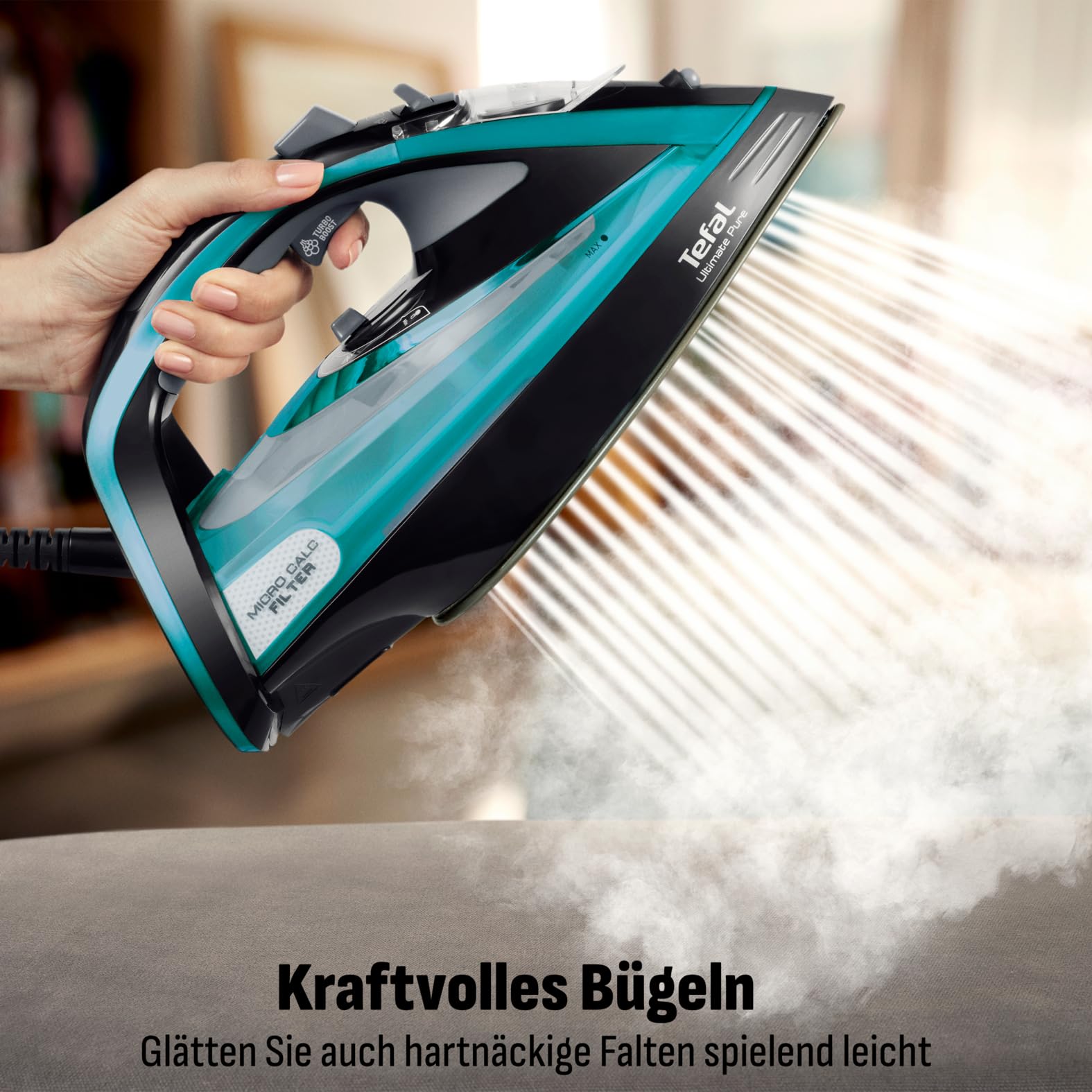 tefal-fv9844-ultimate-pure-dampfb-geleisen-3200-w-micro-calc-filter-durilium-air image 2