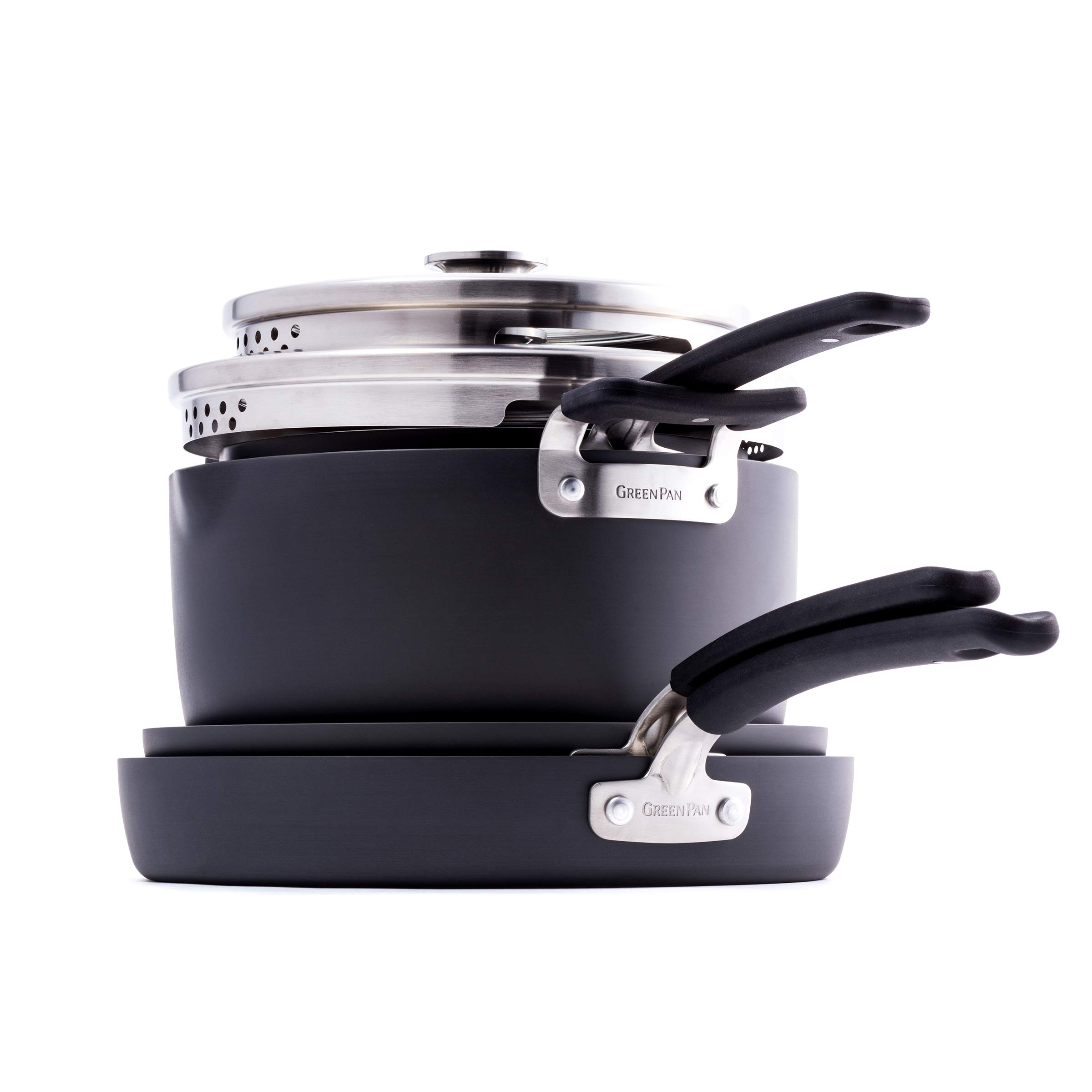 greenpan-levels-kochgeschirr-set-6-teilig-stapelbar-pfas-freie-keramik-antihaftb image 1