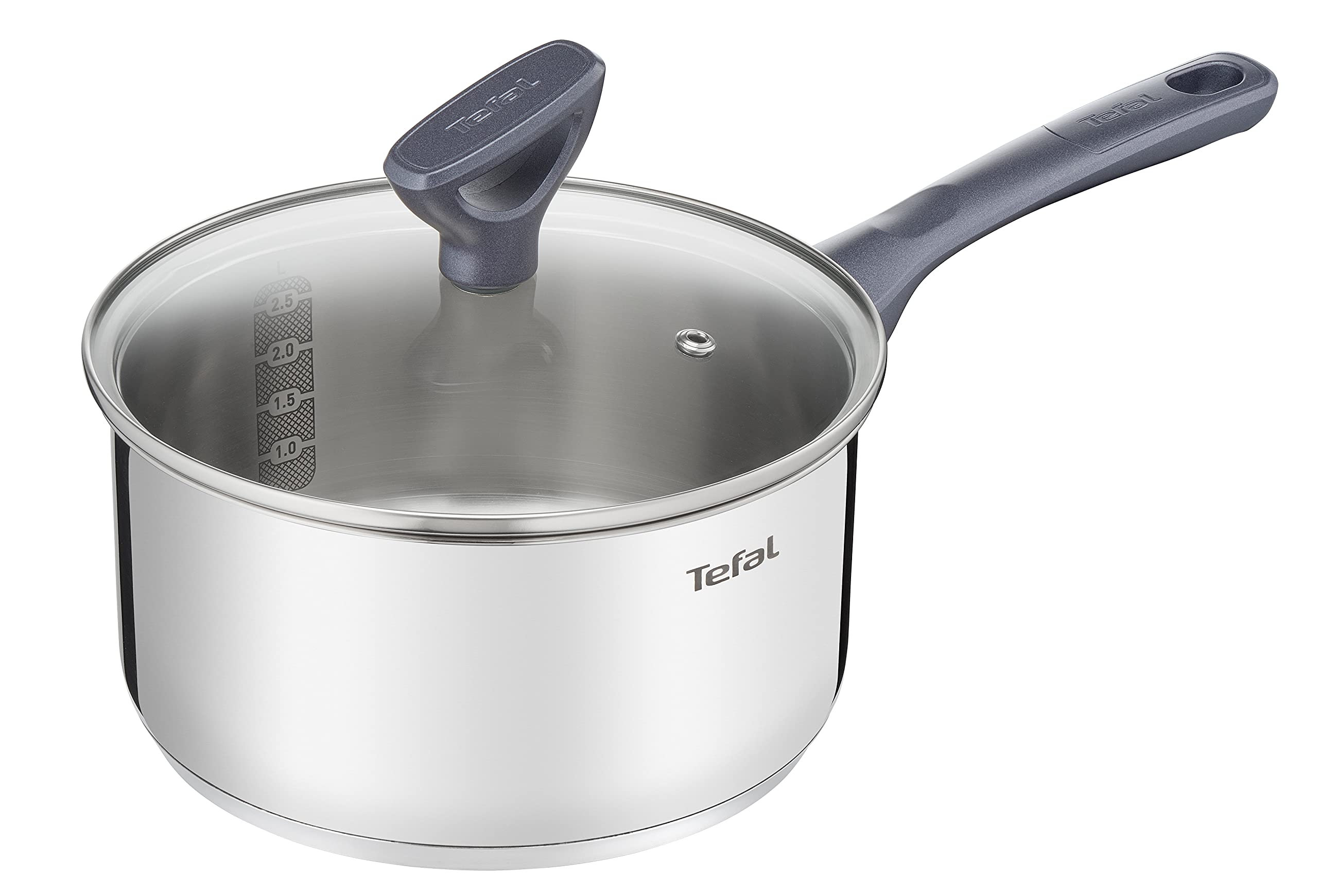 tefal-daily-cook-g71222-stielkasserolle-16-cm-edelstahl-mit-messskala-und-ausgie image 1