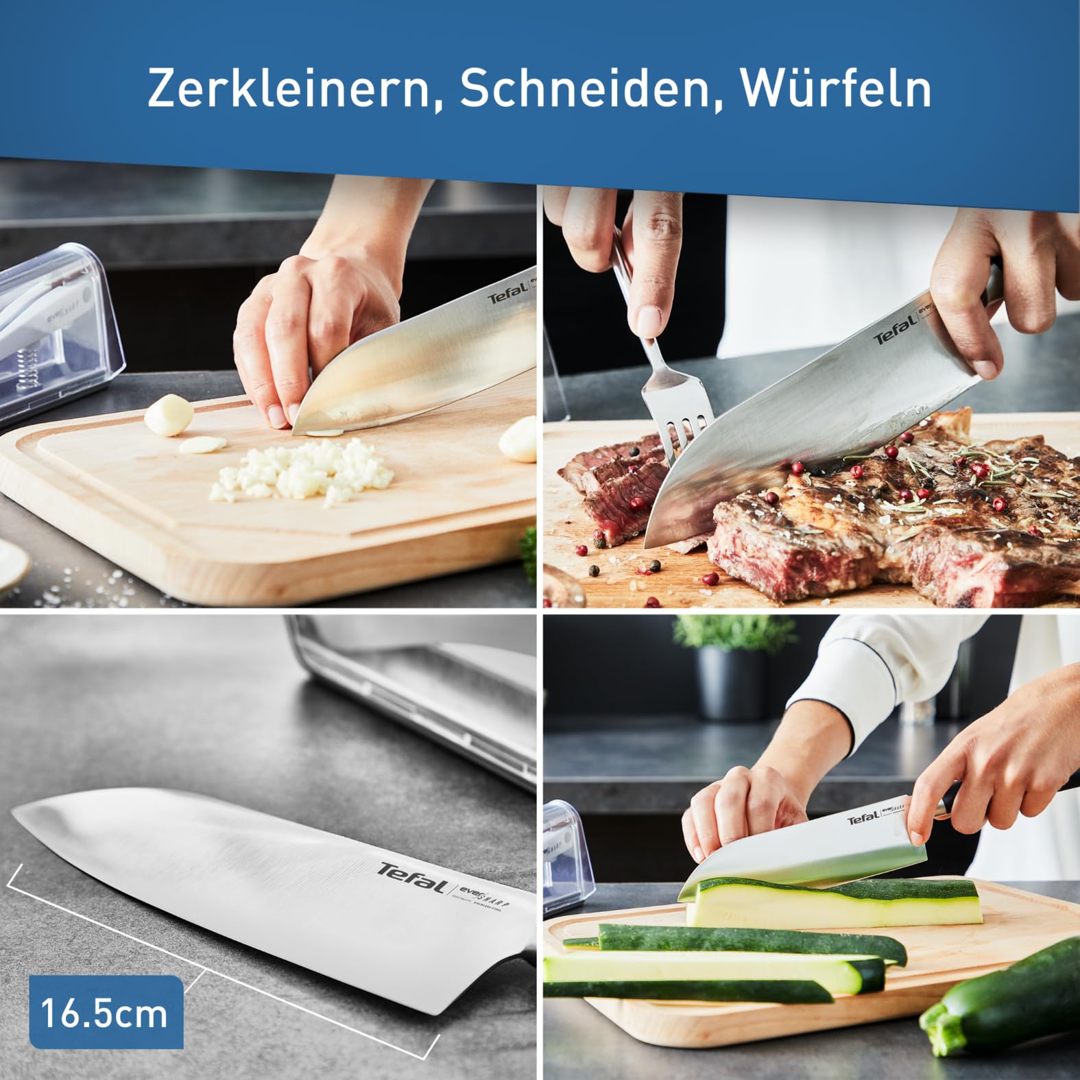 tefal-k25790-eversharp-santokumesser-16-5-cm-mit-integriertem-messersch-rfer-kli image 6
