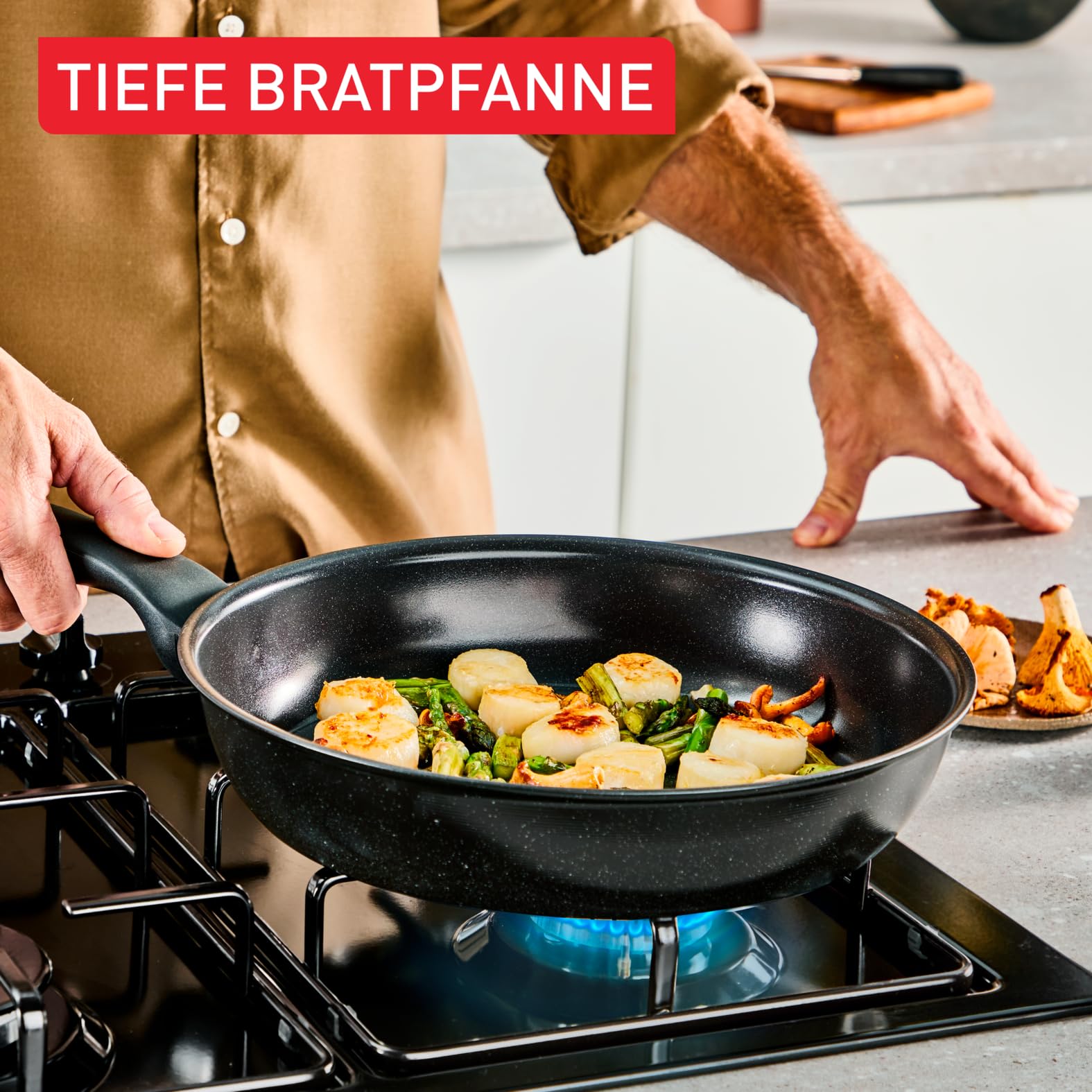 tefal-explore-on-keramikpfanne-28-cm-tiefe-form-kratzfest-mit-fusioncore-technol image 5