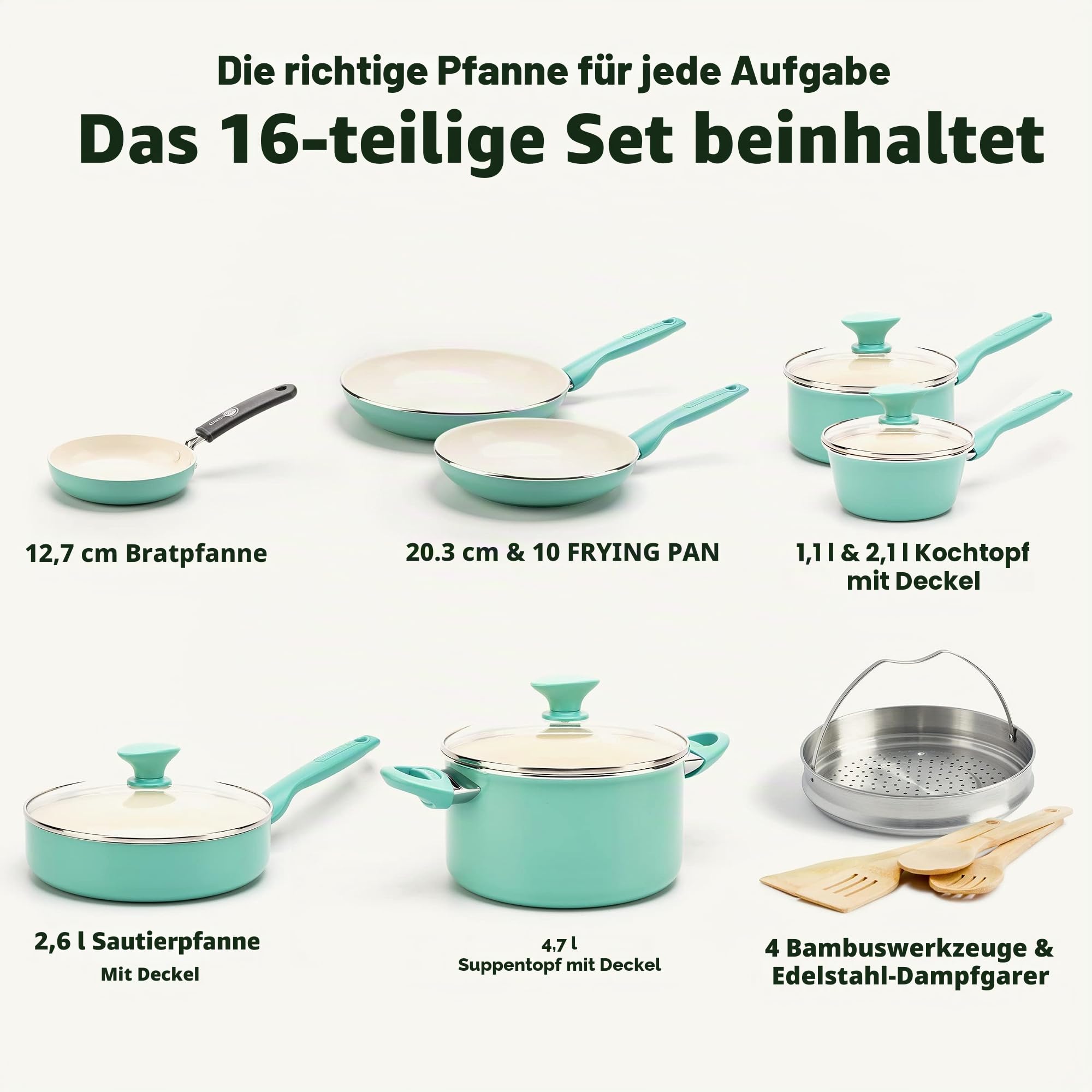 greenpan-rio-16-teiliges-topf-und-pfannenset-keramische-antihaftbeschichtung-pfa image 3